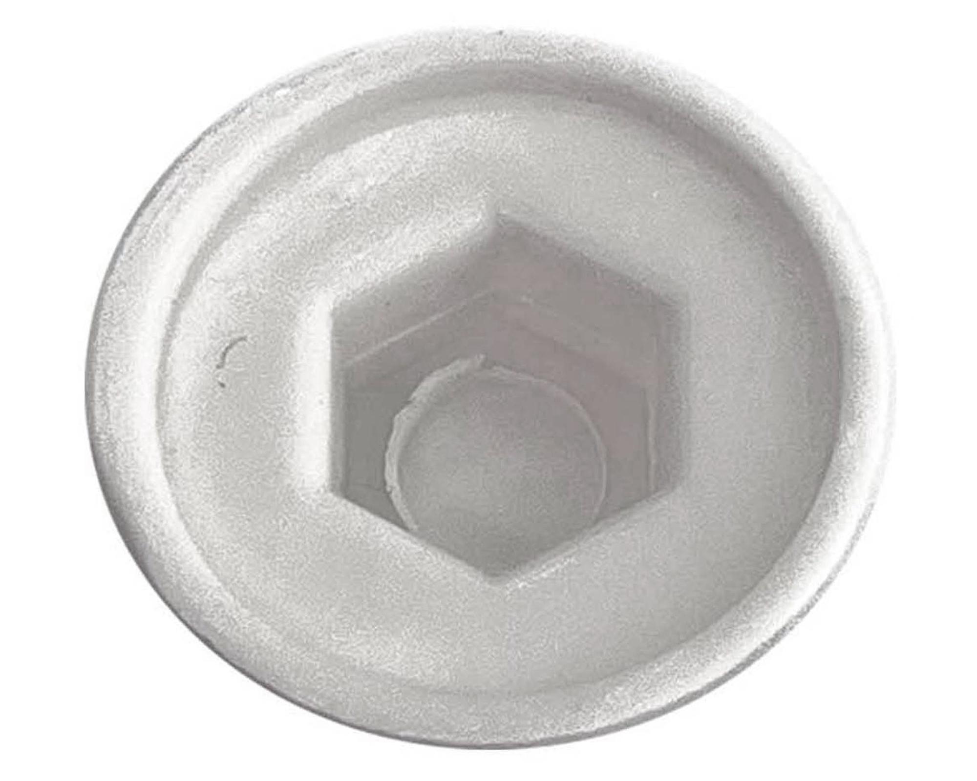 Tapa Blanca 5/16" 5 unidades-2