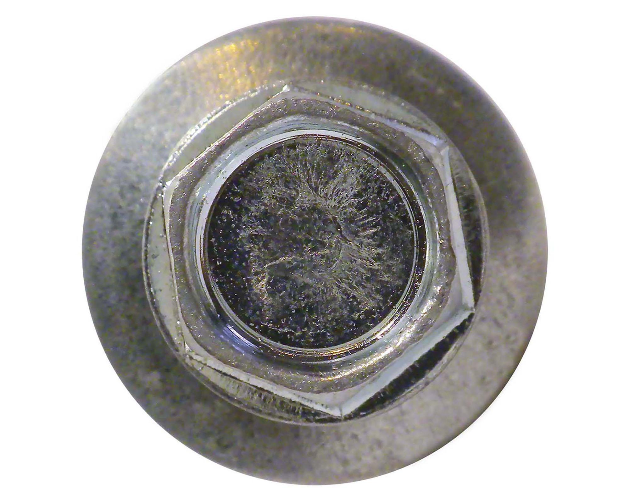 Tornillo autoperforante Hexagonal con golilla 1/4x6" 3 unidades-3