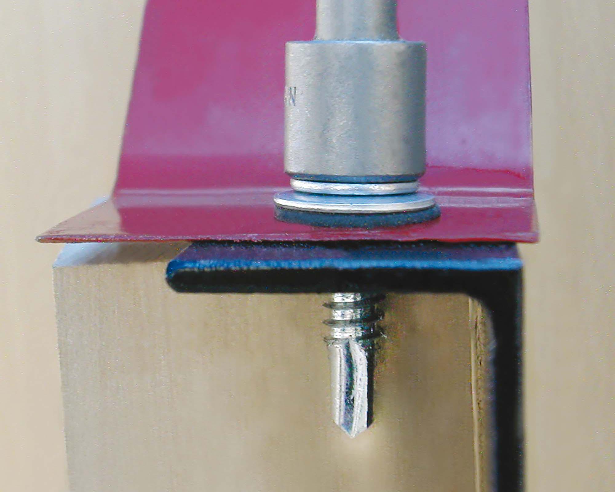 Tornillo autoperforante Hexagonal con golilla 1/4x6" 3 unidades-4