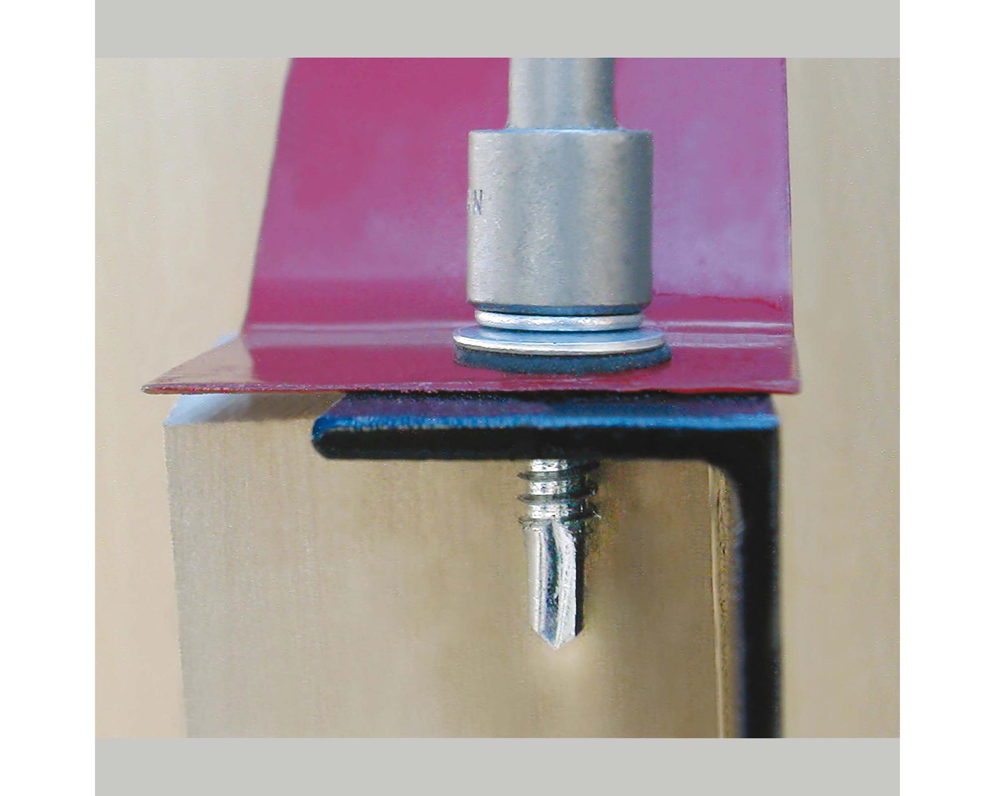 Tornillo autoperforante Hexagonal con golilla 8x5/8" 5 unidades-4