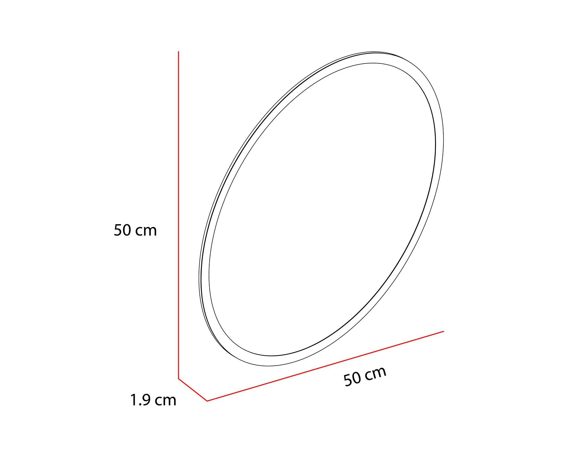 Espejo Venezia con sandblasting 50x50x1.9 cm-3