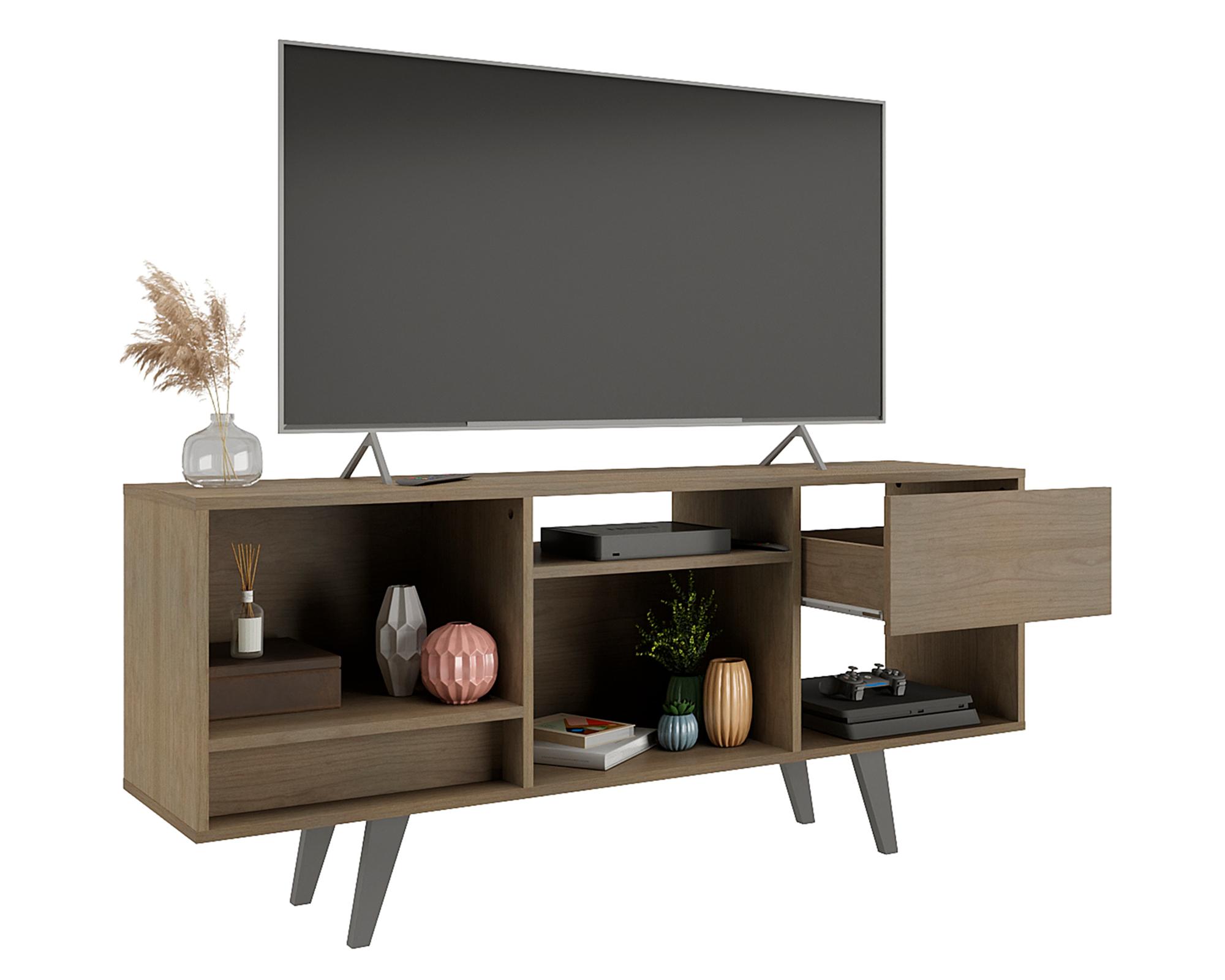 Rack TV 55" Rk 2111 café-1