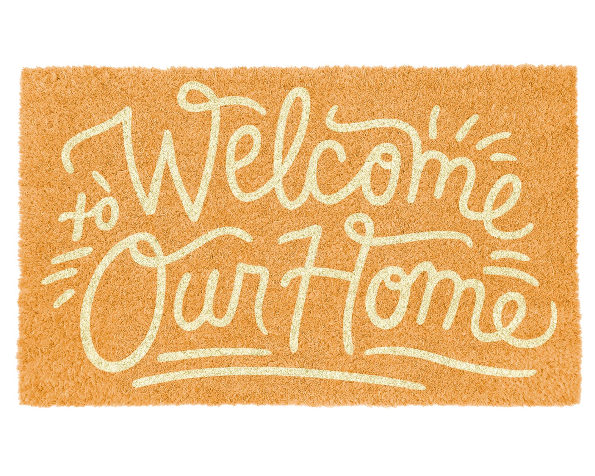 Limpiapiés 45x75 cm Welcome to our home-0
