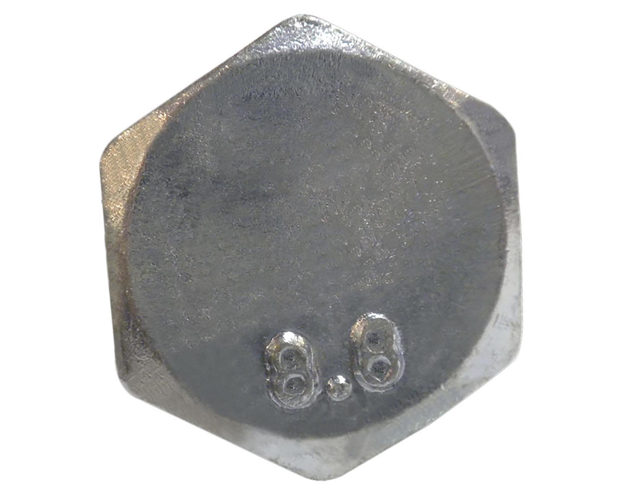 Perno hexagonal 8.8 métrico con tuerca M10-1.50x40 mm ZBR 2 unidades-2