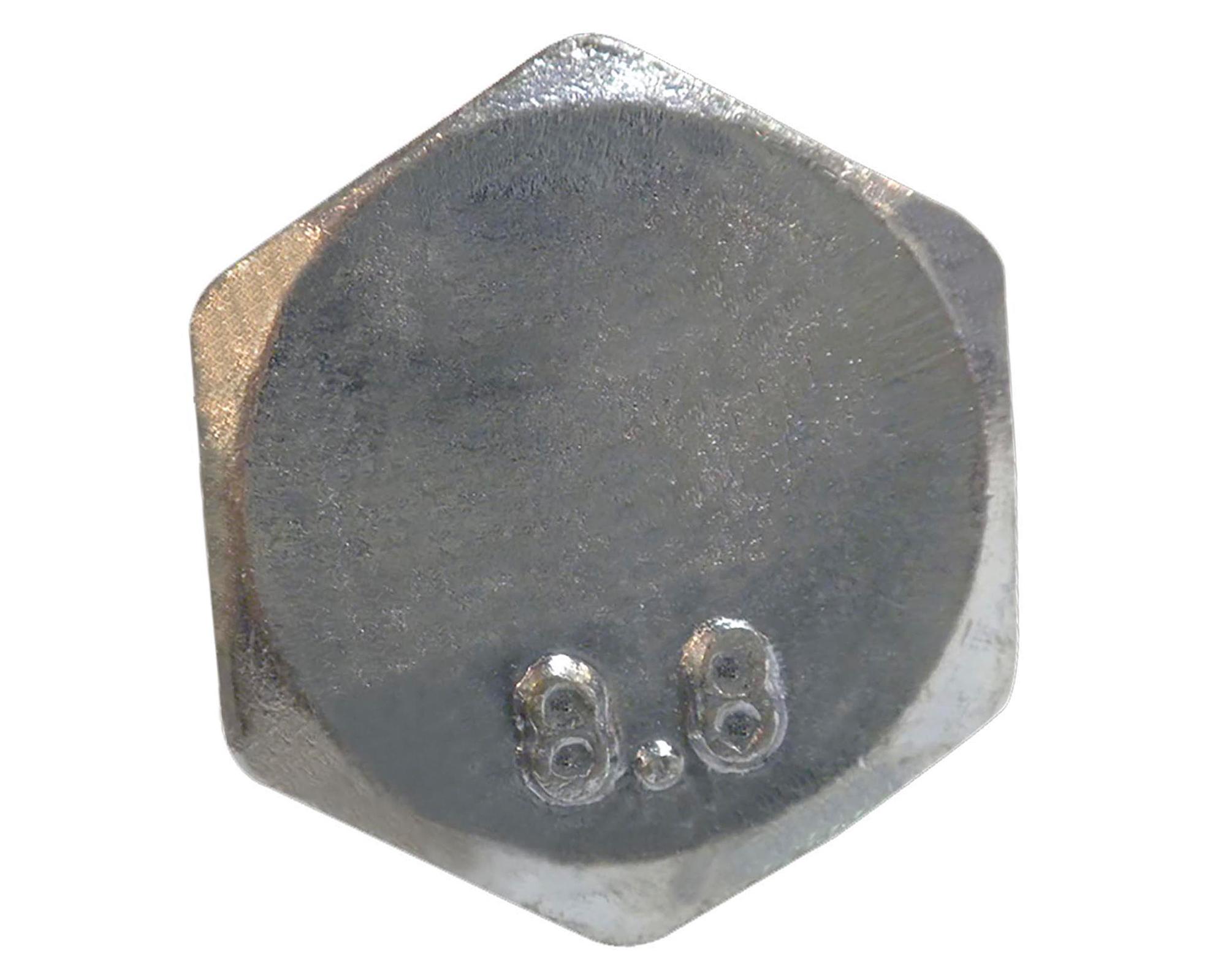 Perno hexagonal 8.8 métrico con tuerca M6-1.0x40 mm ZBR 2 unidades-3