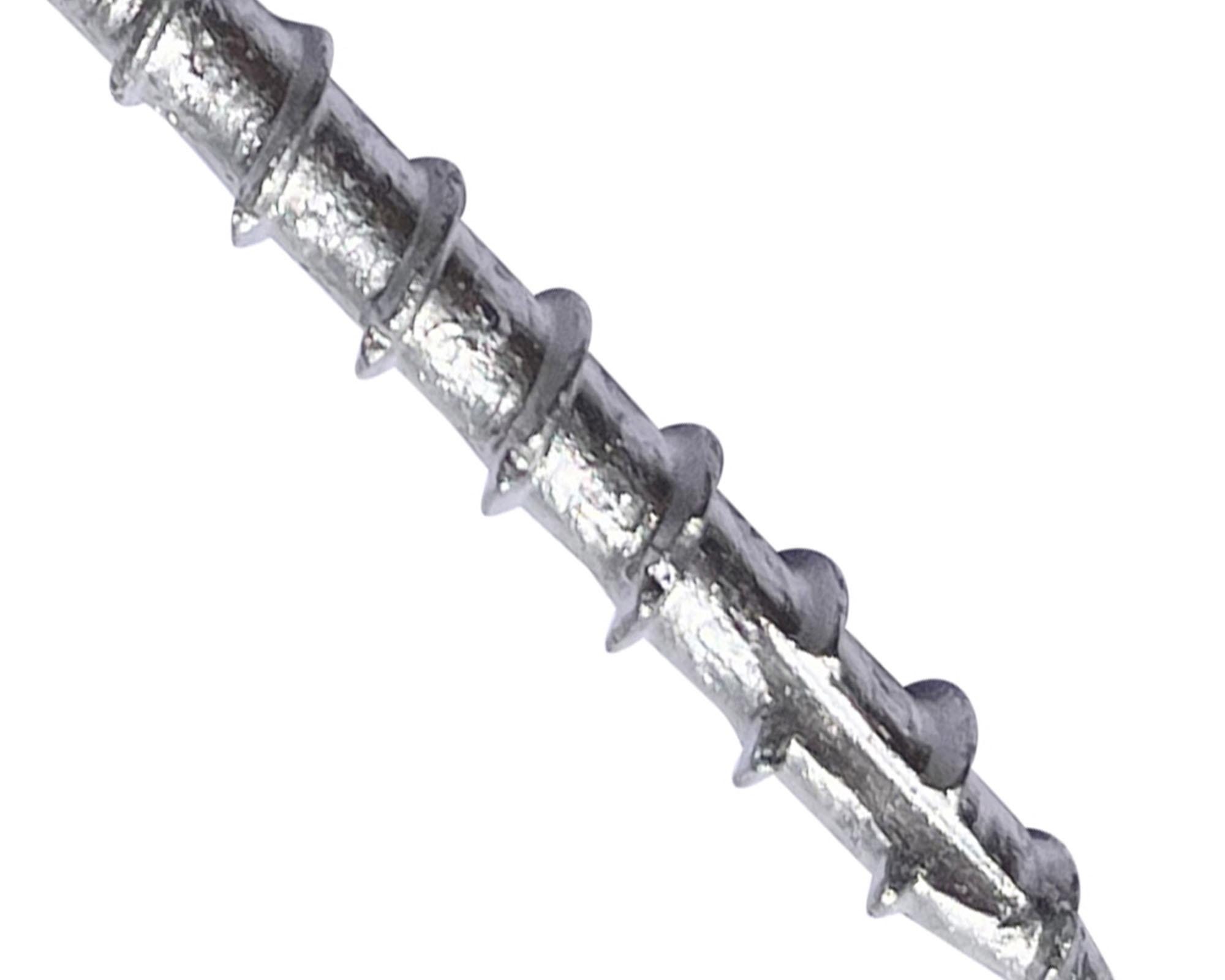 Tornillo madera cabeza lenteja turbo 6.0x90 mm 4 unidades-2