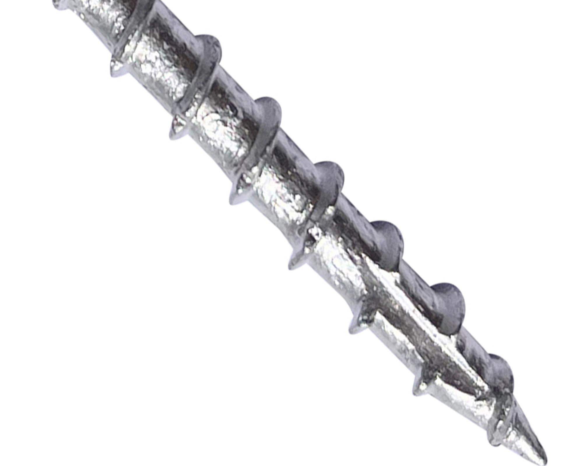 Tornillo madera cabeza lenteja turbo 6.0x50 mm 4 unidades-2