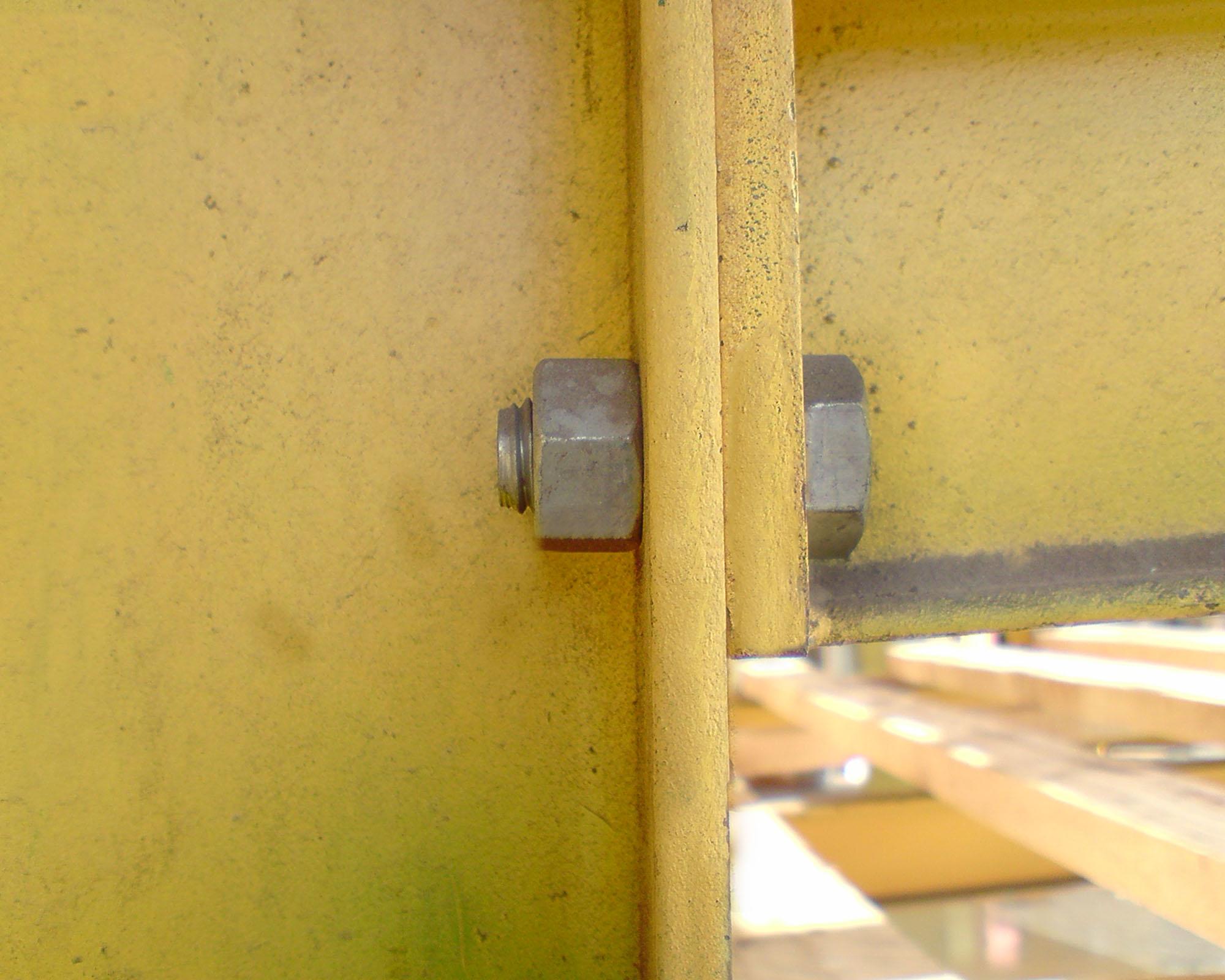 Perno hexagonal métrico inox con tuerca M6x25 mm 2 unidades-3