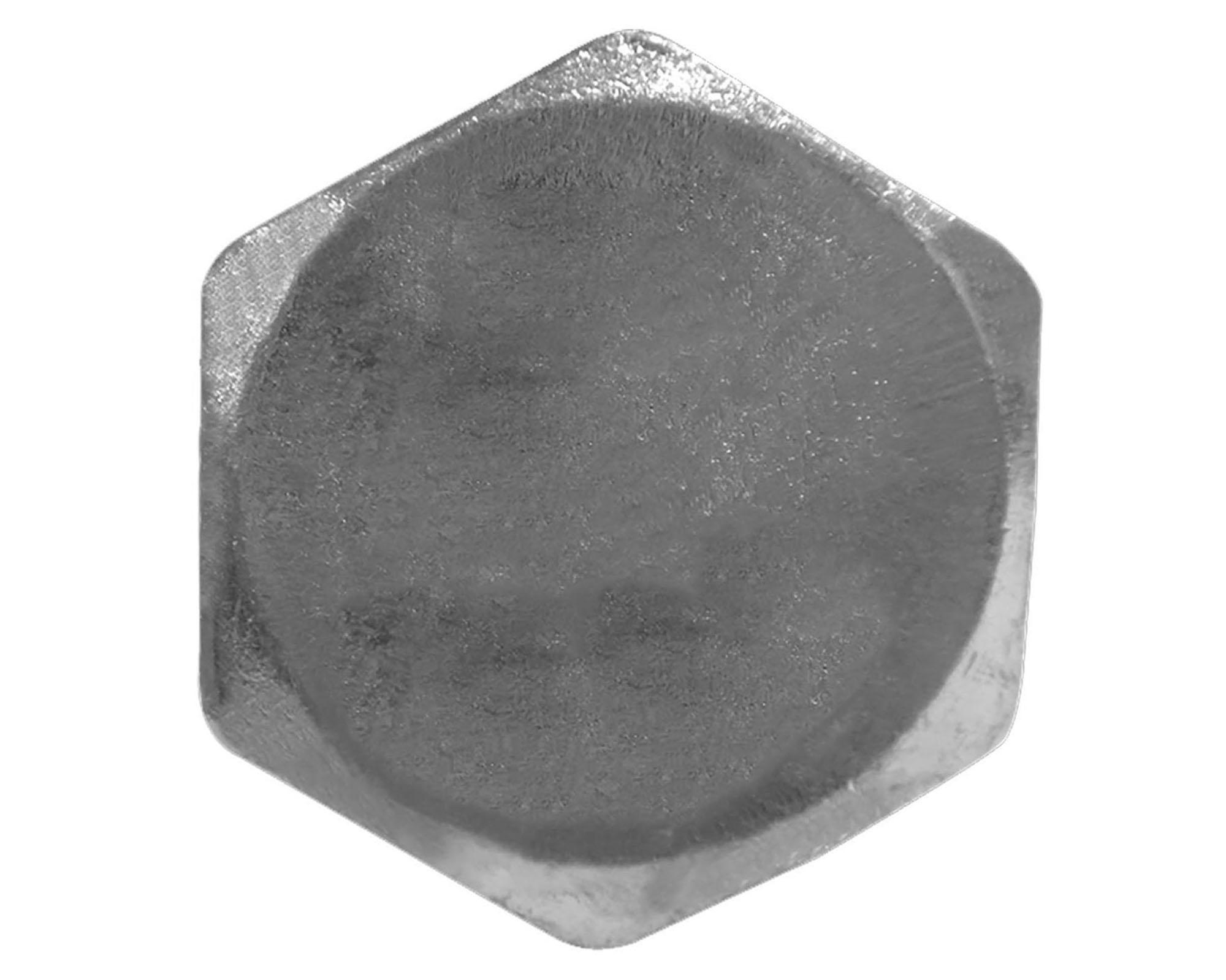 Perno hexagonal métrico inox con tuerca M6x10 mm 2 unidades-2