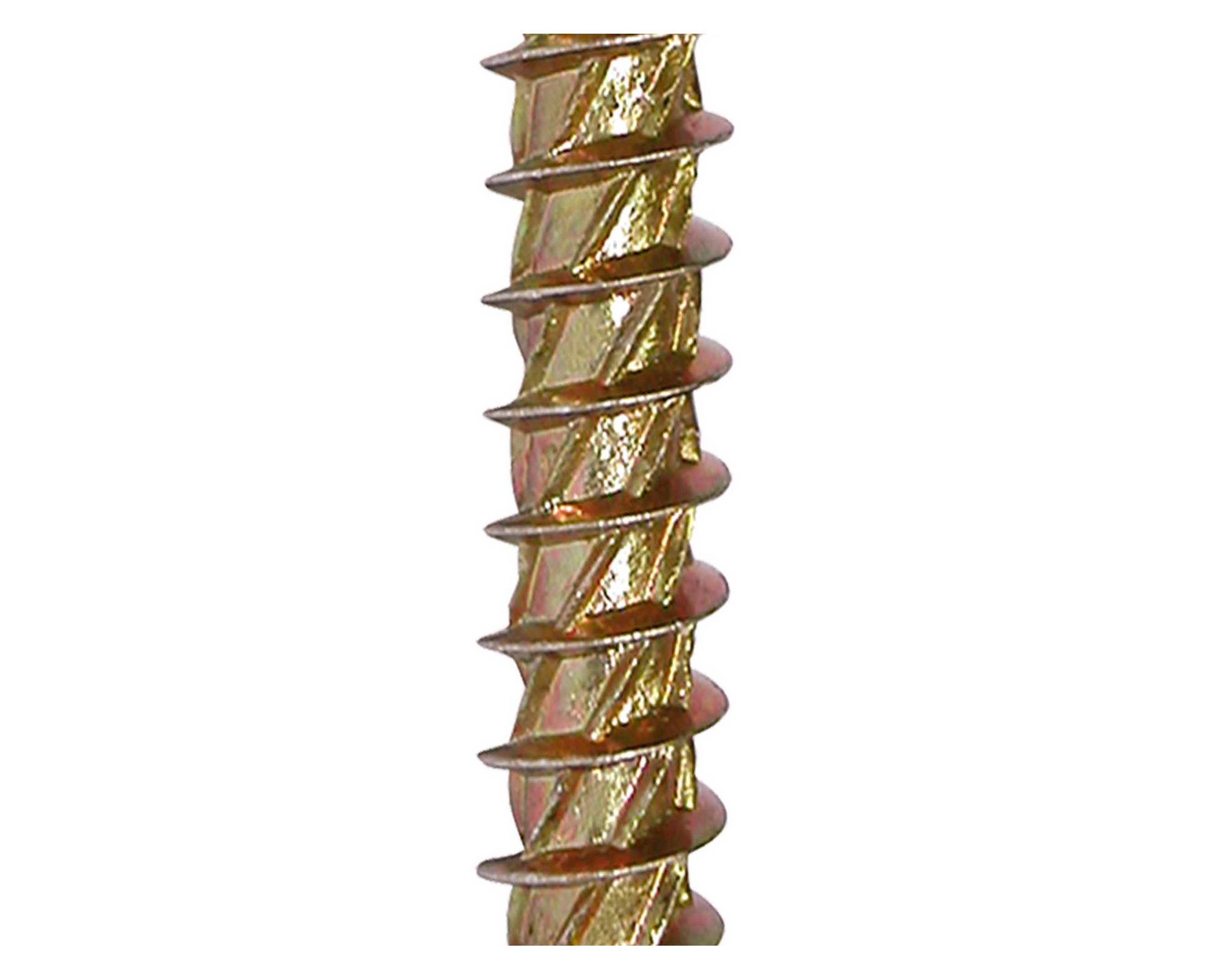 Tornillo turbo screw Torx 8 4.0x20 mm zincado iridiscente 5 unidades-2