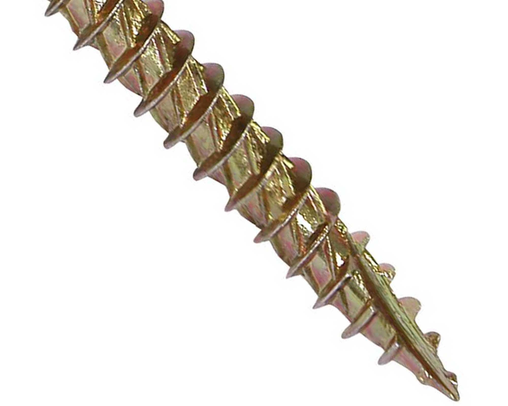 Tornillo turbo screw Torx 8 4.0x20 mm zincado iridiscente 5 unidades-2