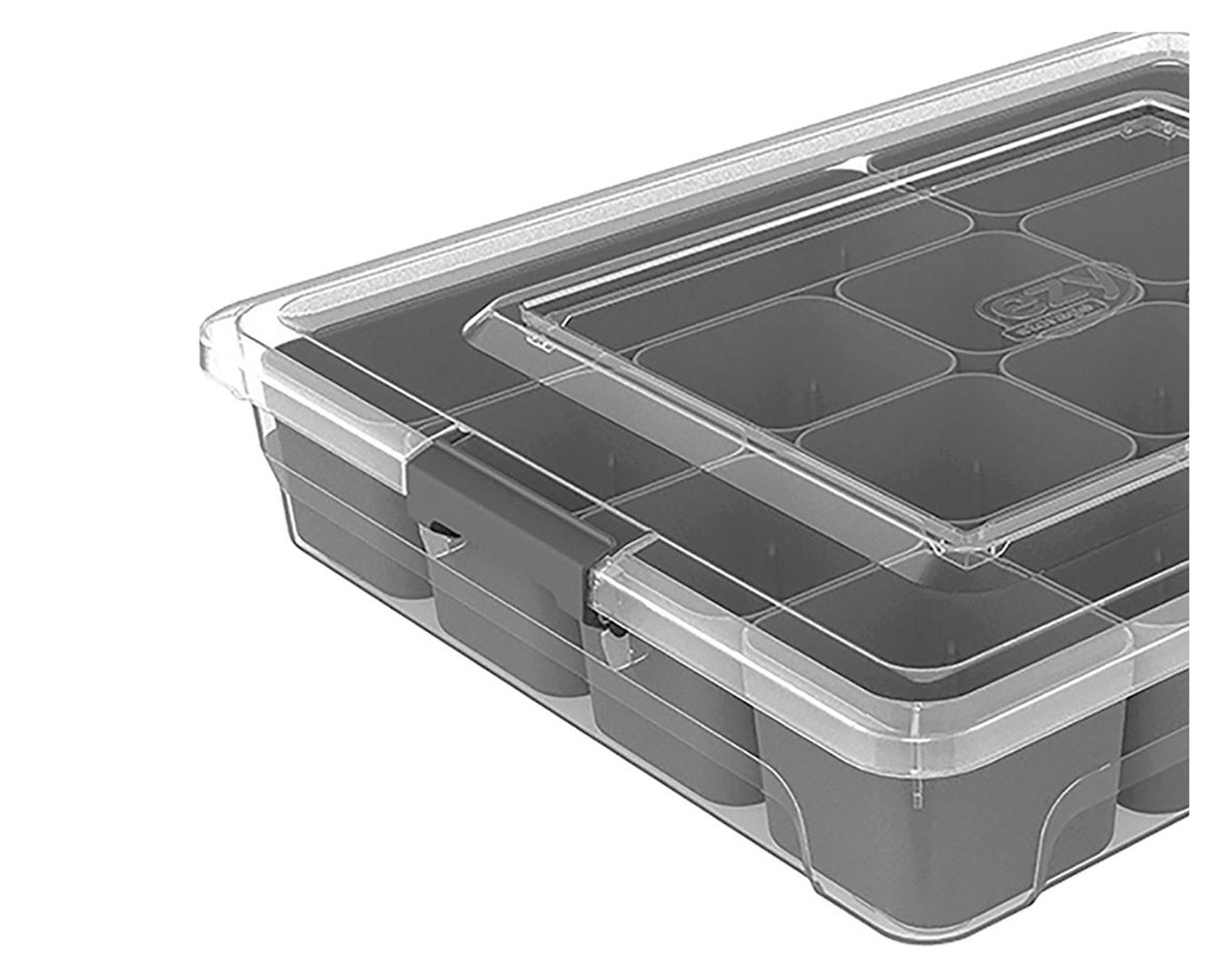 Caja org plástica 4.8l 3 cestos interior-4
