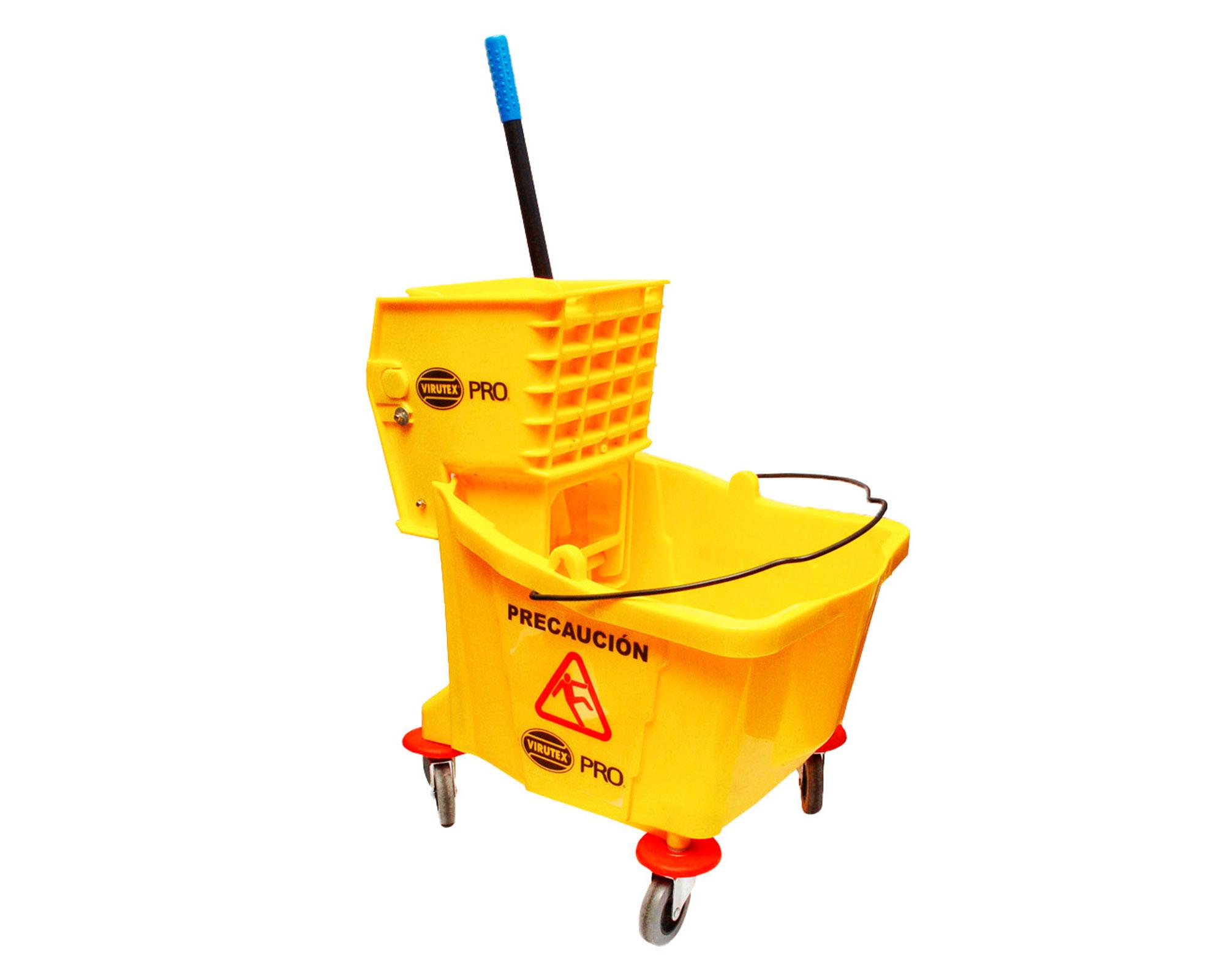 Carro estrujador 36 litros amarillo-0