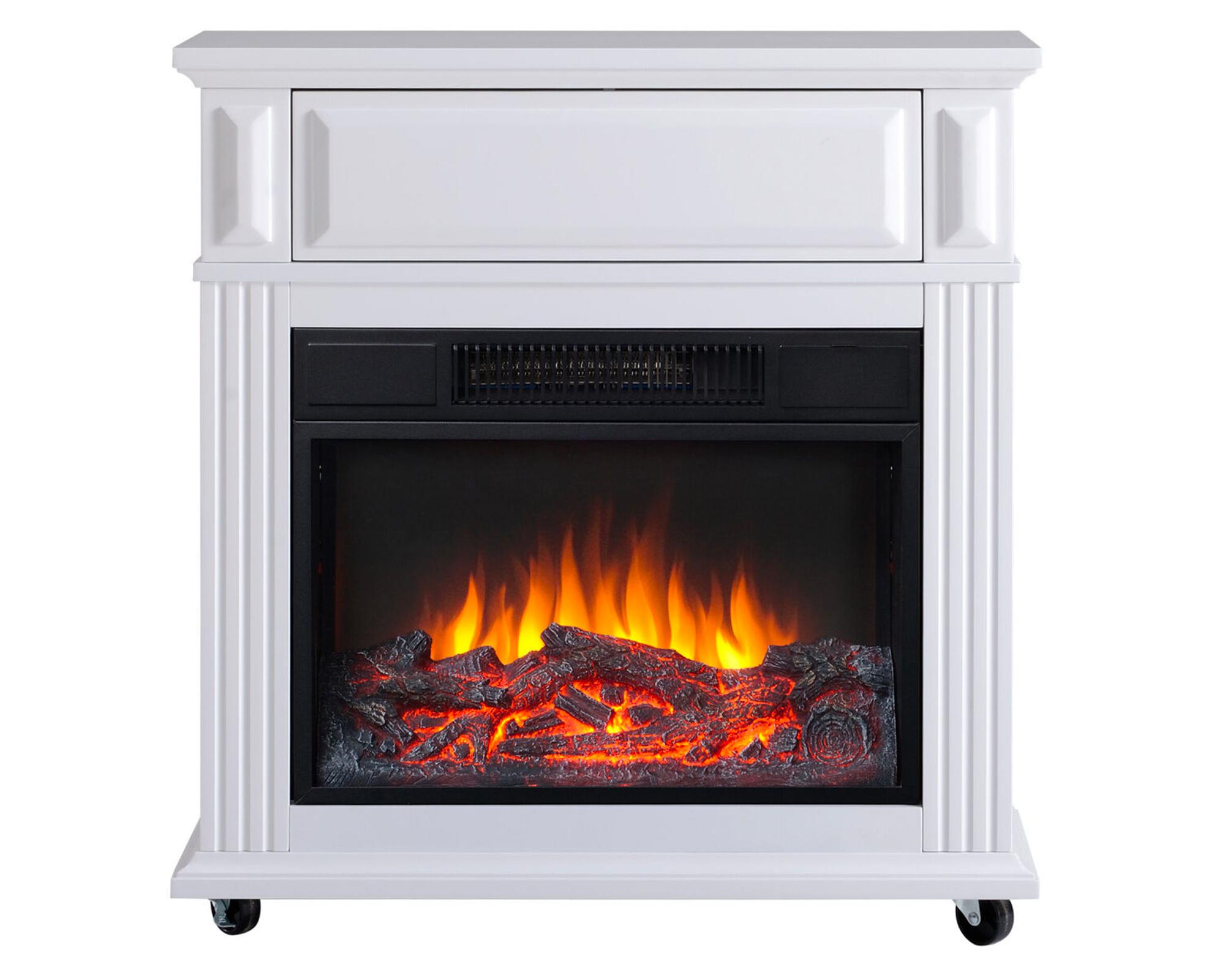 Estufa simulador chimenea 1500W HFS22 blanco-0