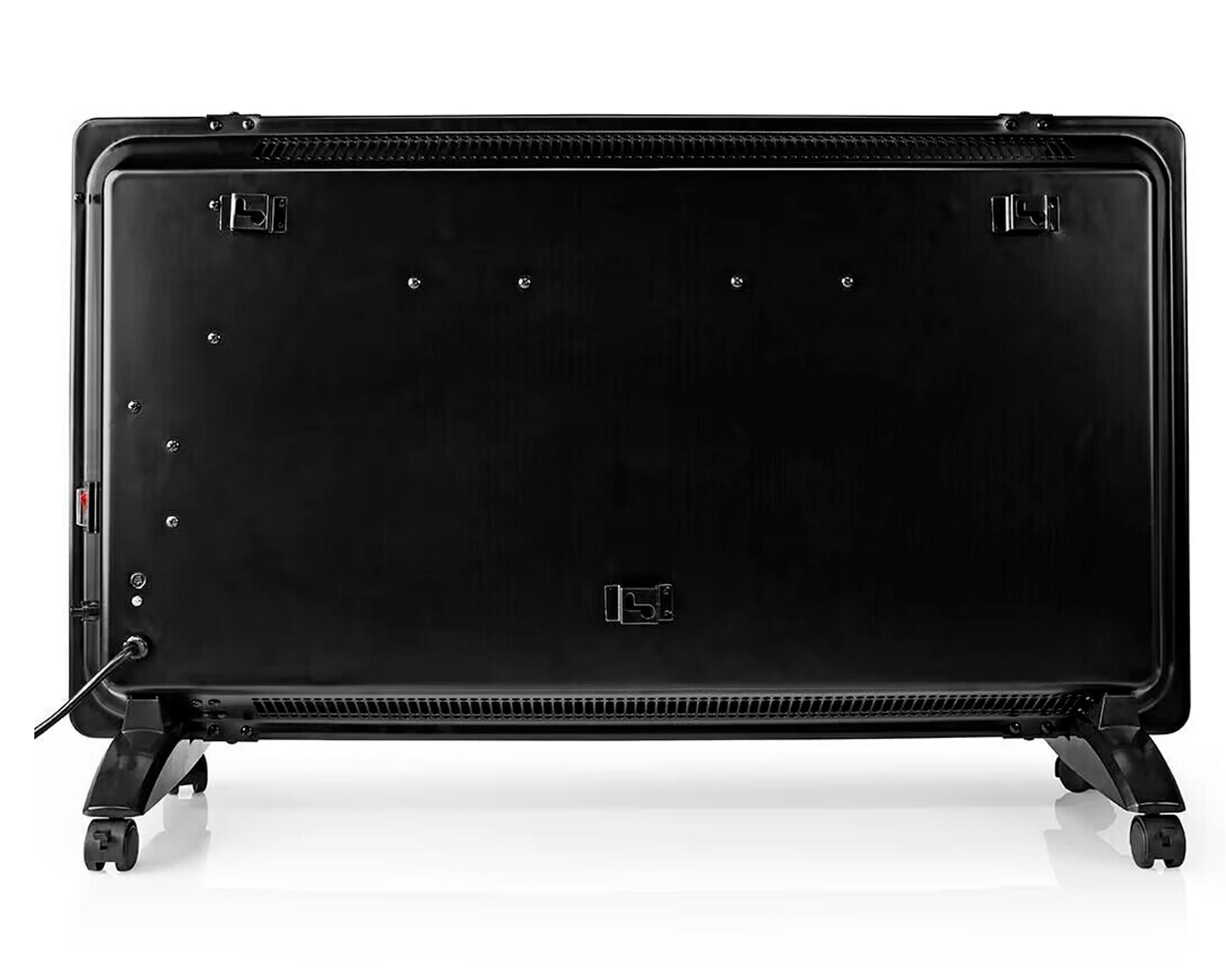 Estufa convector Black glass panel 1800W-3