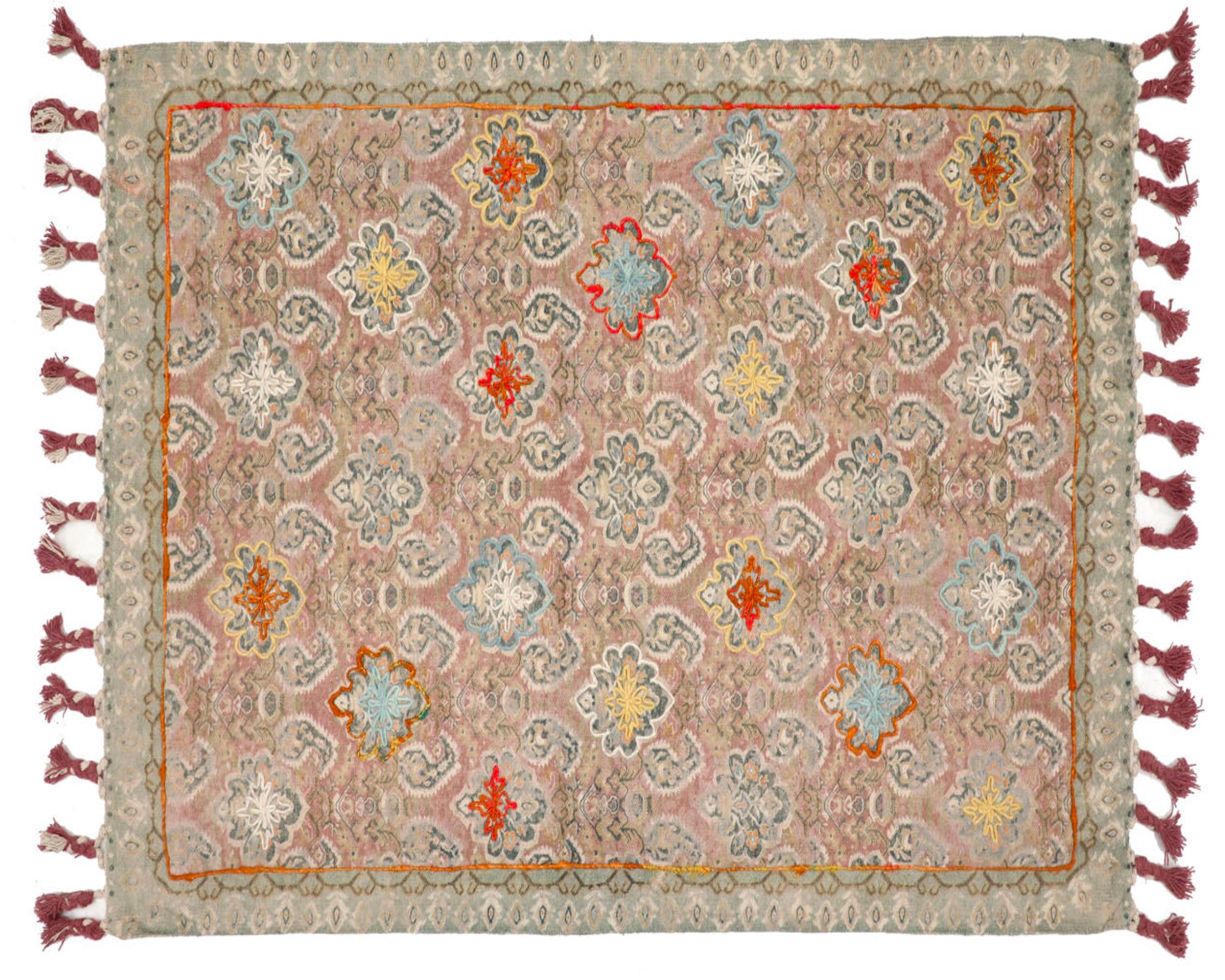 Alfombra 160x230 cm Borda purple-0