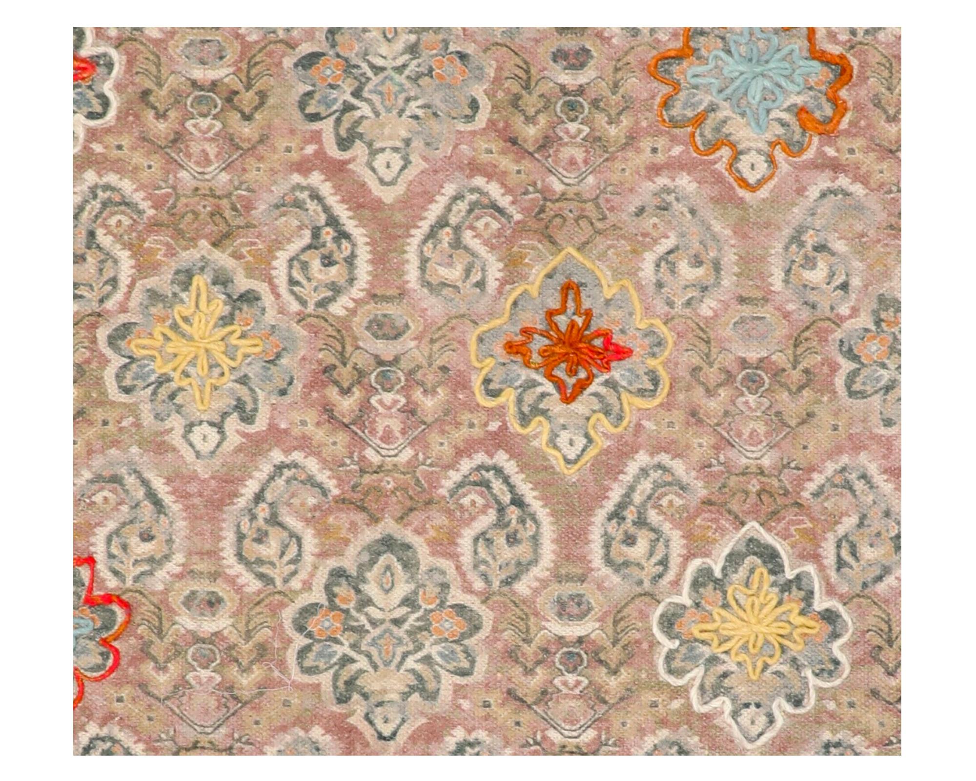 Alfombra 160x230 cm Borda purple-1