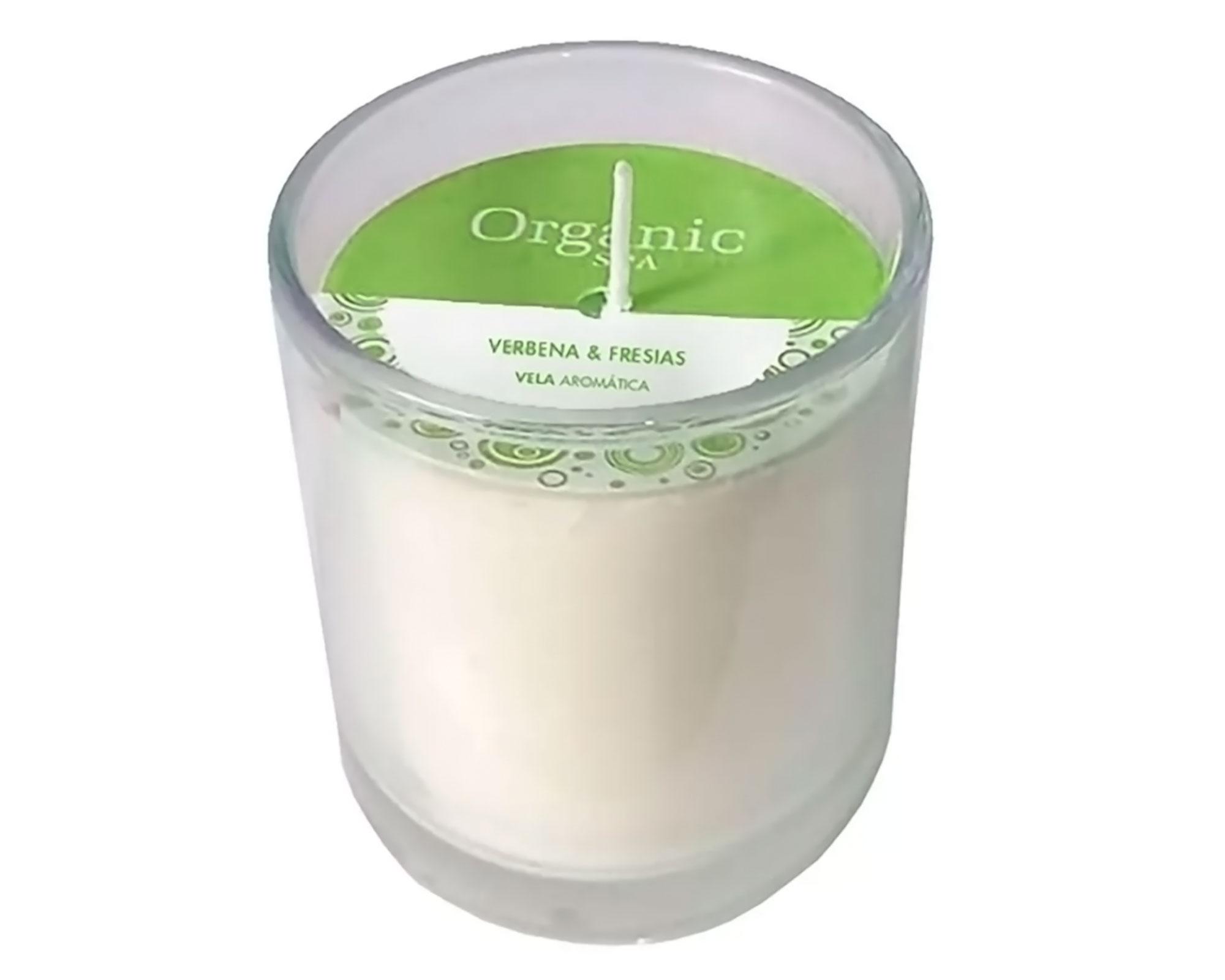 Vela aromática Basic verbena fresias-0