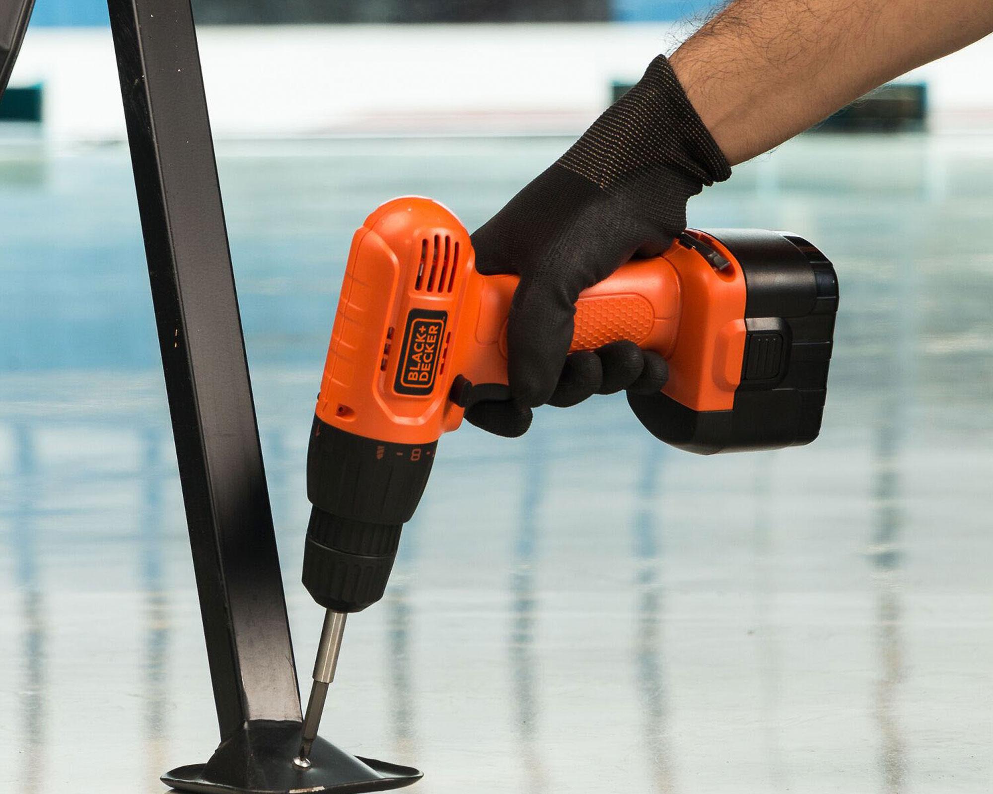 Pack taladro percutor 650W 13 mm + atornillador 12V + maleta + accesorios-3