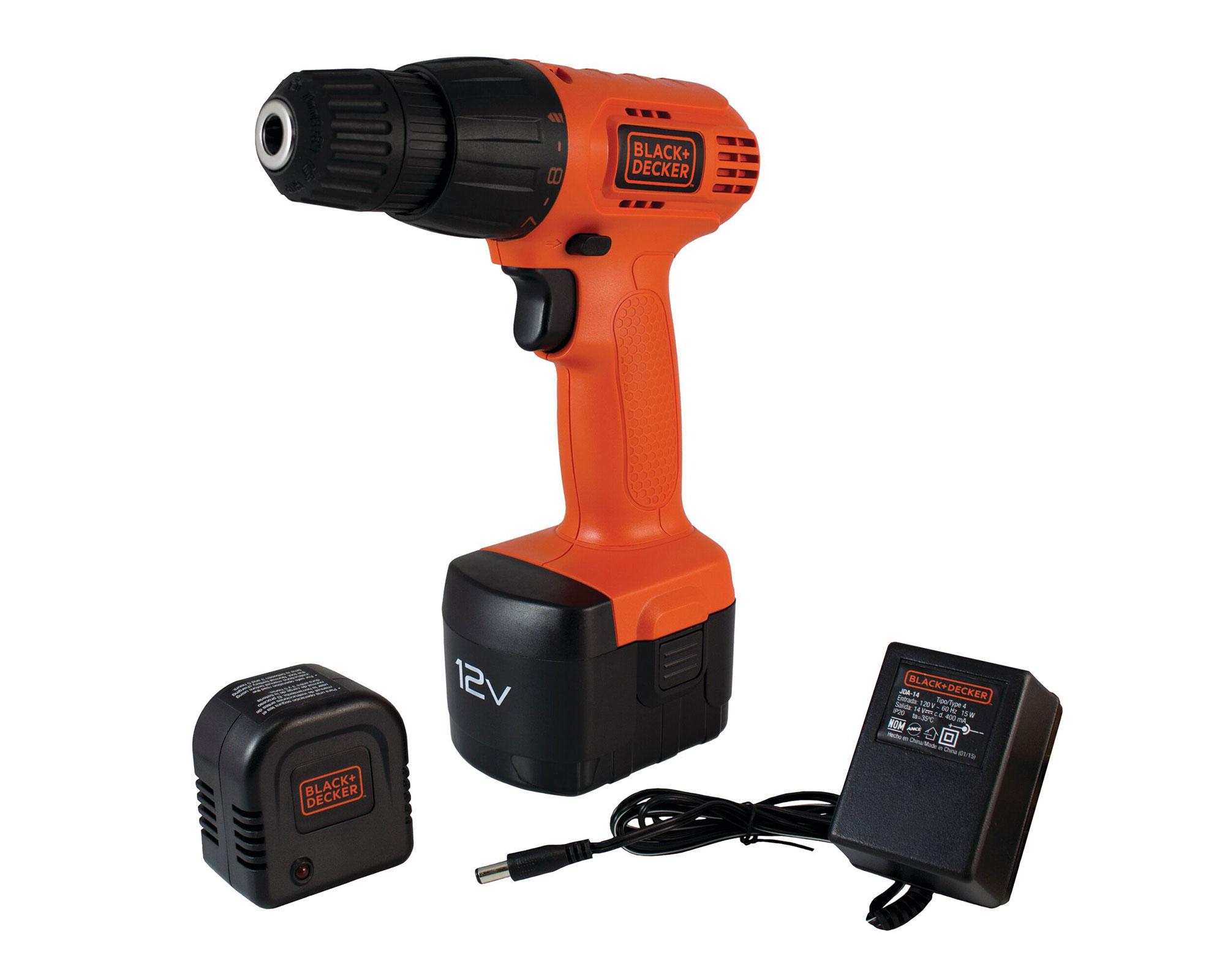 Pack taladro percutor 650W 13 mm + atornillador 12V + maleta + accesorios-2