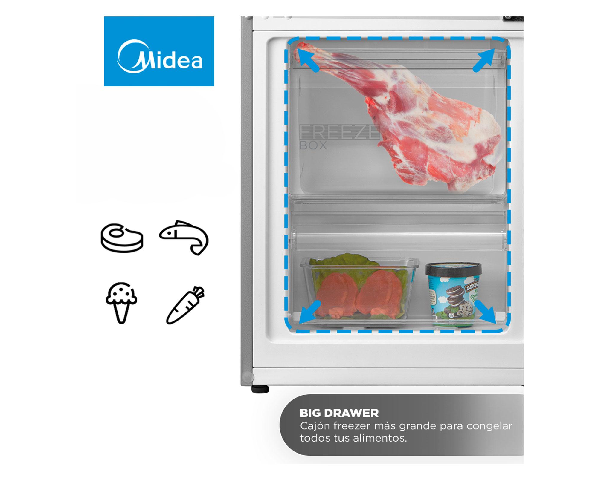 Refrigerador MDRB369FGE50 silver 262 lt-2