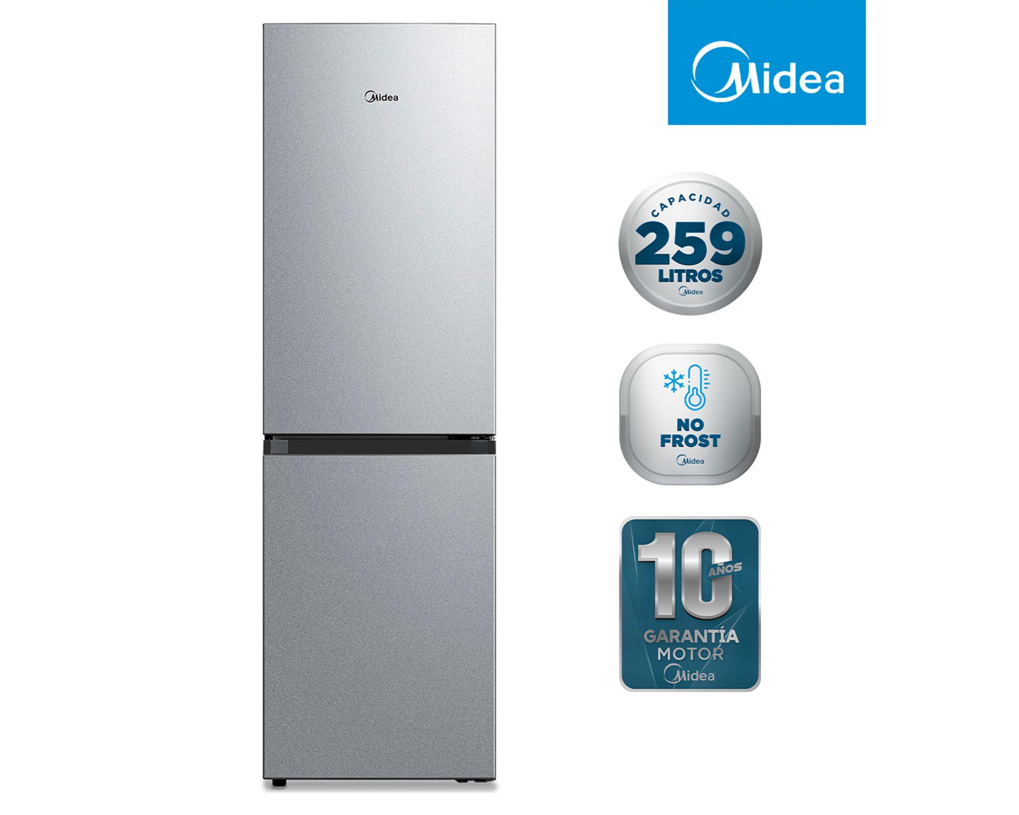 Refrigerador Bottom Freezer no frost 259 litros silver-2
