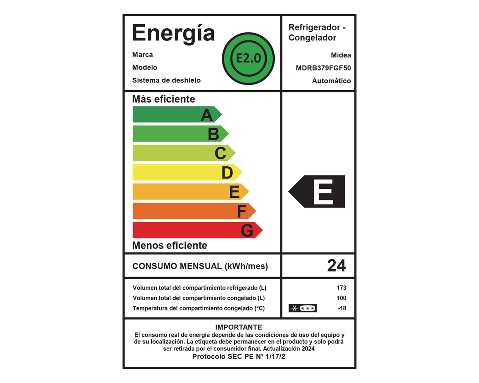 Refrigerador Bottom Freezer no Frost MDRB379FGF50 silver 273 lt-7