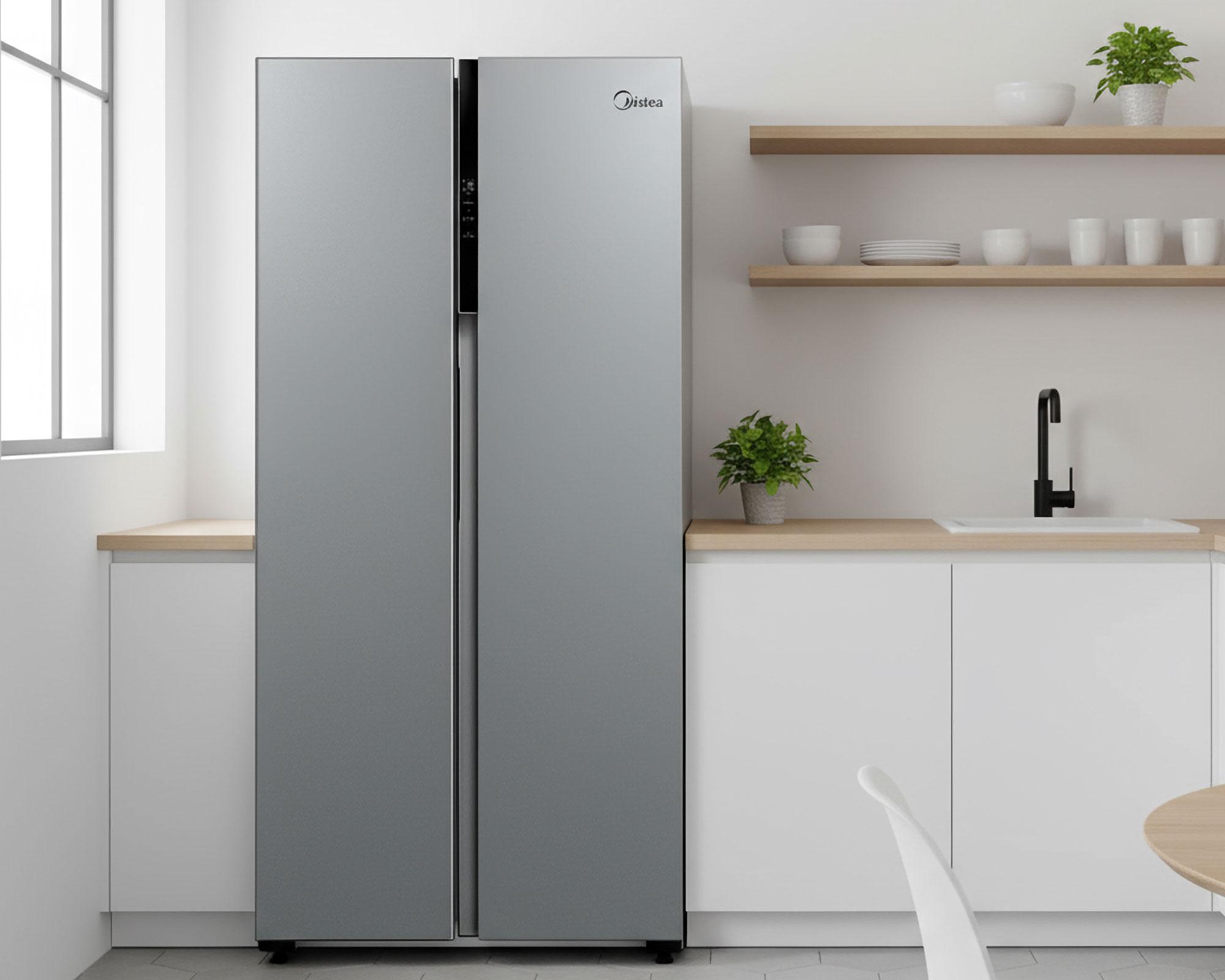 Refrigerador Side by Side no frost 460 litros silver-6