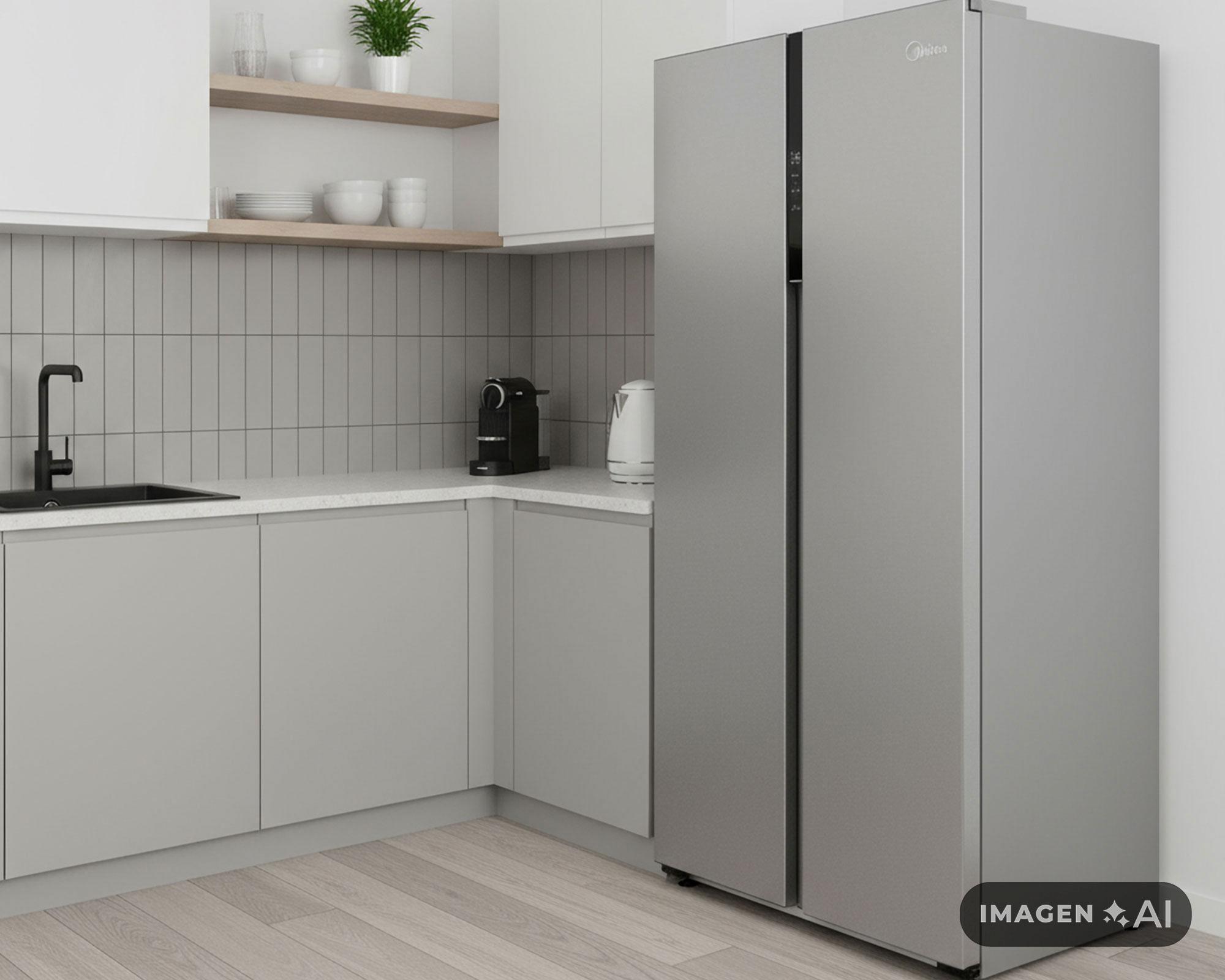 Refrigerador Side by Side no frost 460 litros silver-8