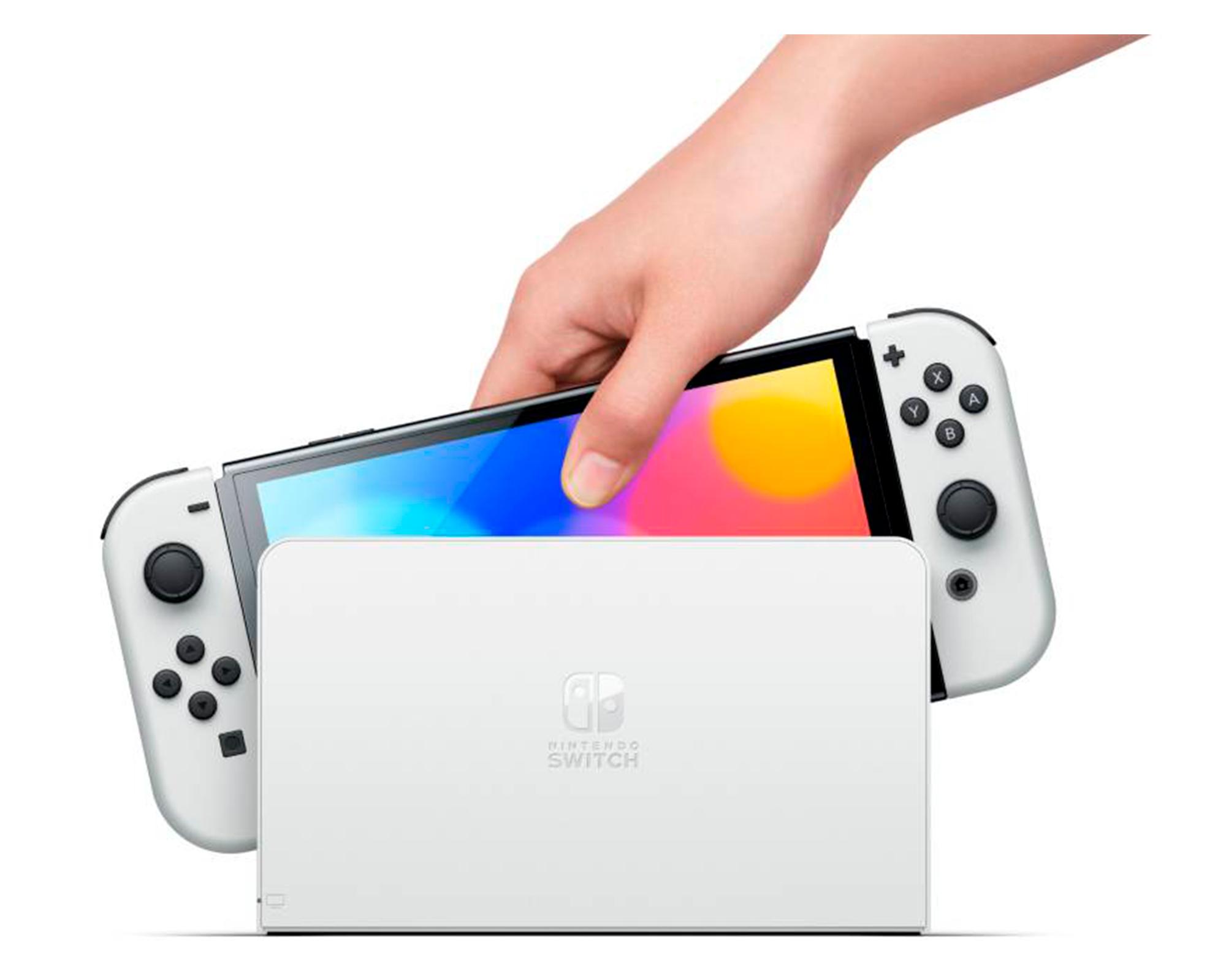 Consola Nintendo Switch oled white-1