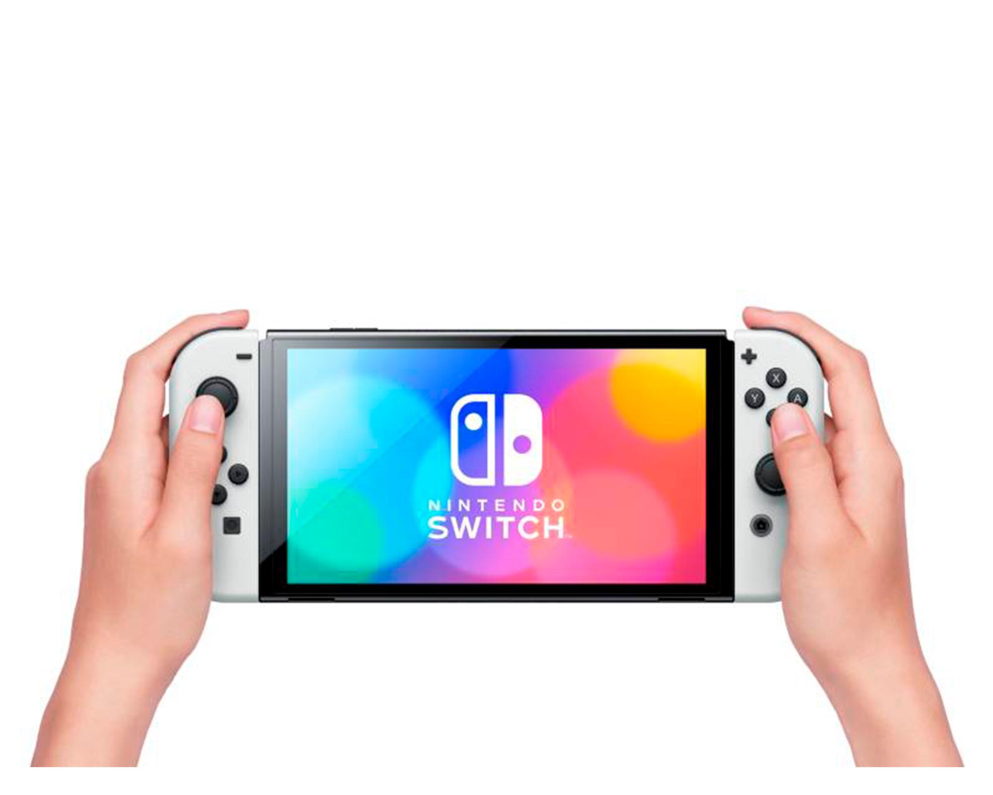 Consola Nintendo Switch oled white-2