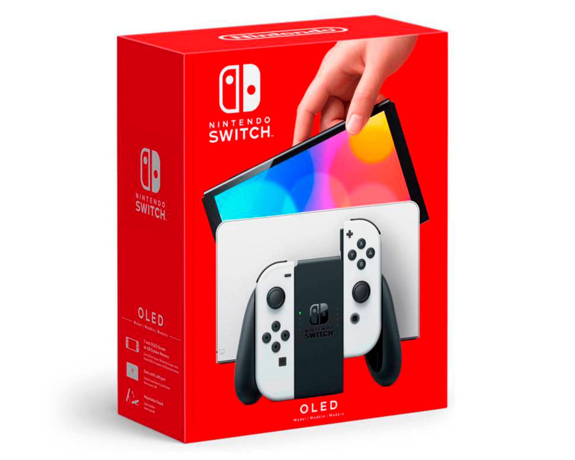 Consola Nintendo Switch oled white-3