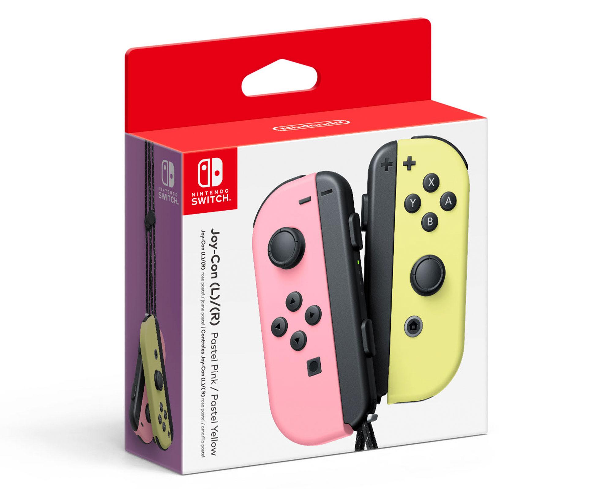 Control Nintendo Switch Joy-Con LR pink/yellow-3