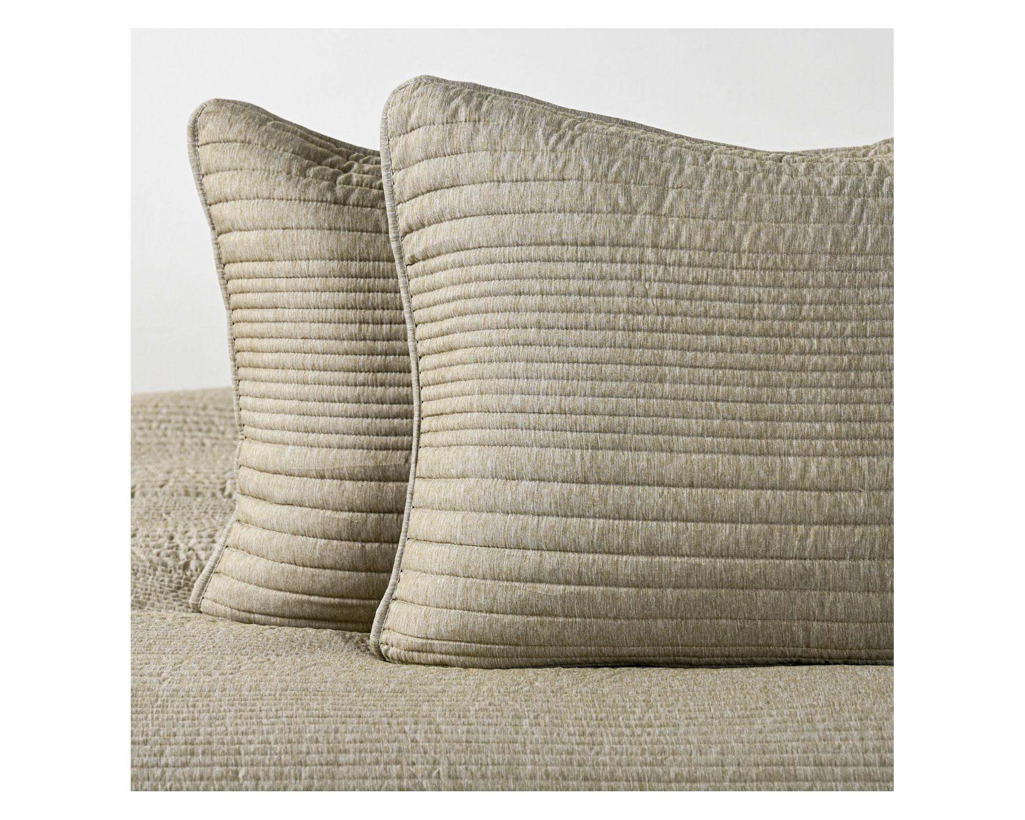 Quilt 2 plazas Stripes linen-2