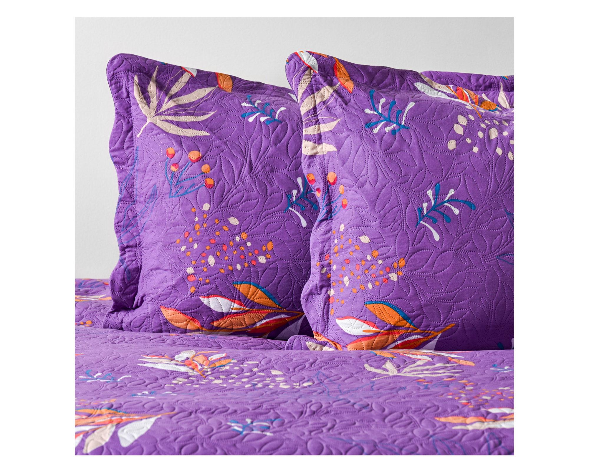 Quilt King Estampado lavander-2