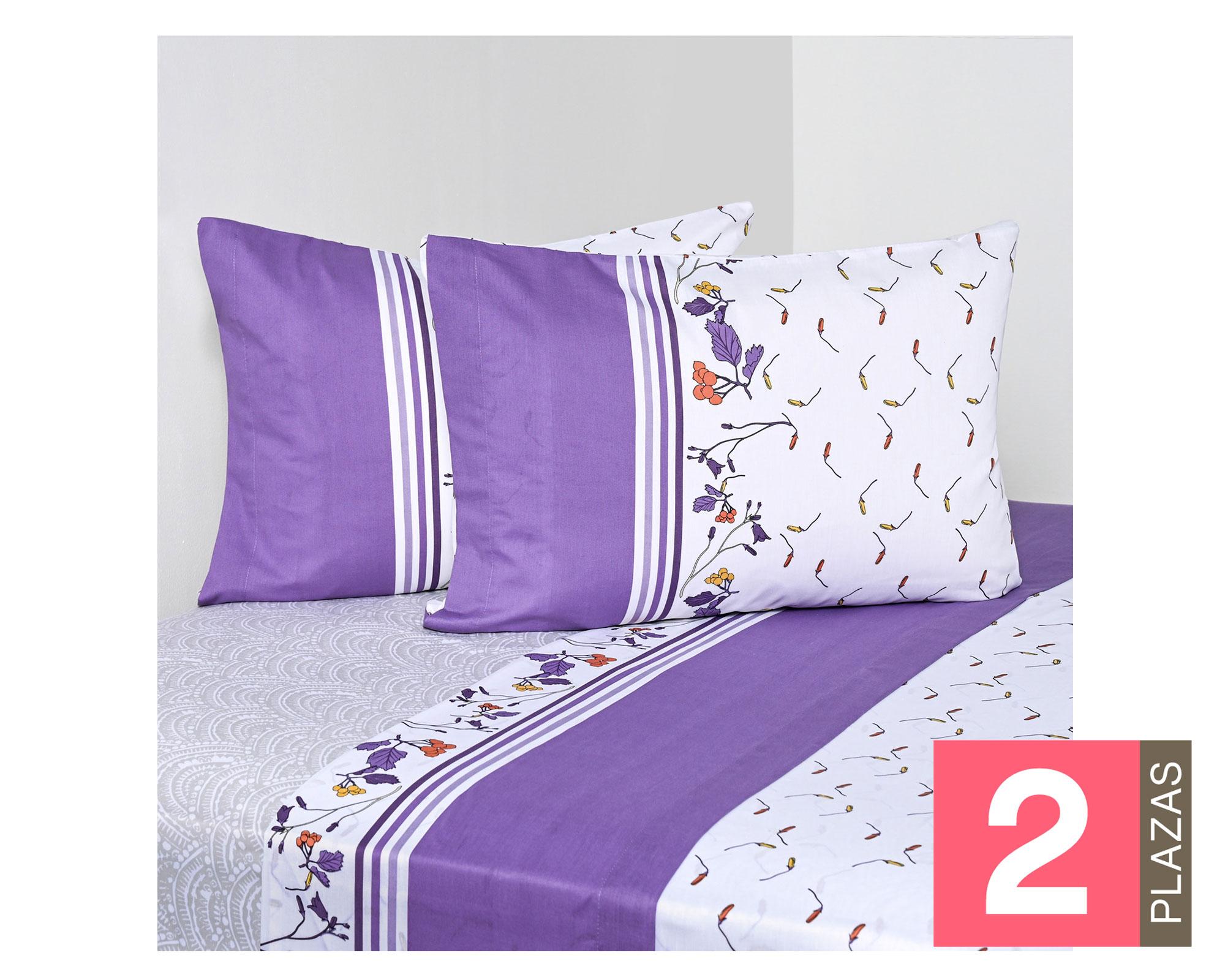 Sábanas 2 plazas 144 Hilos Estampado stophy-0