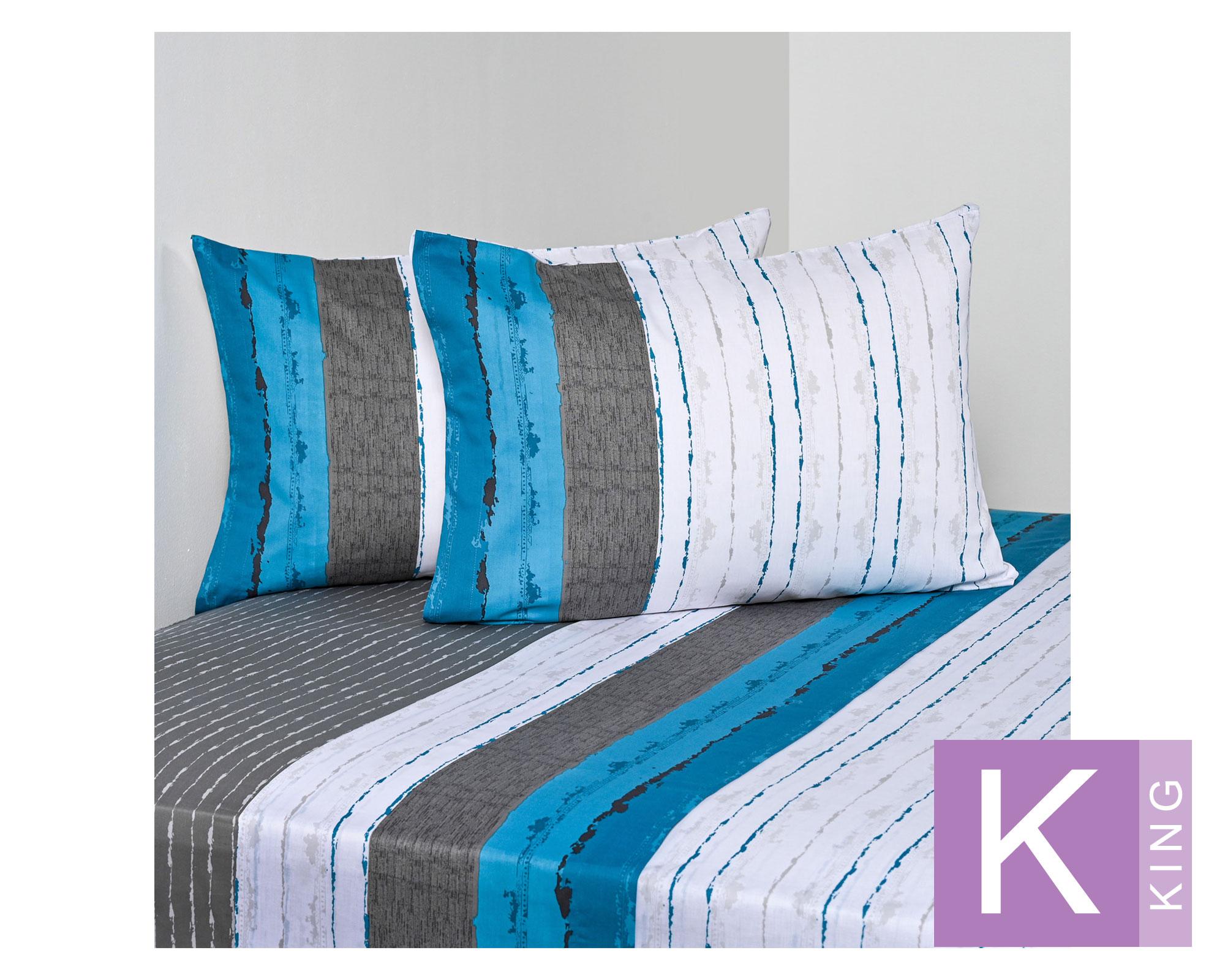 Sábanas King 144 Hilos Estampado targa-0