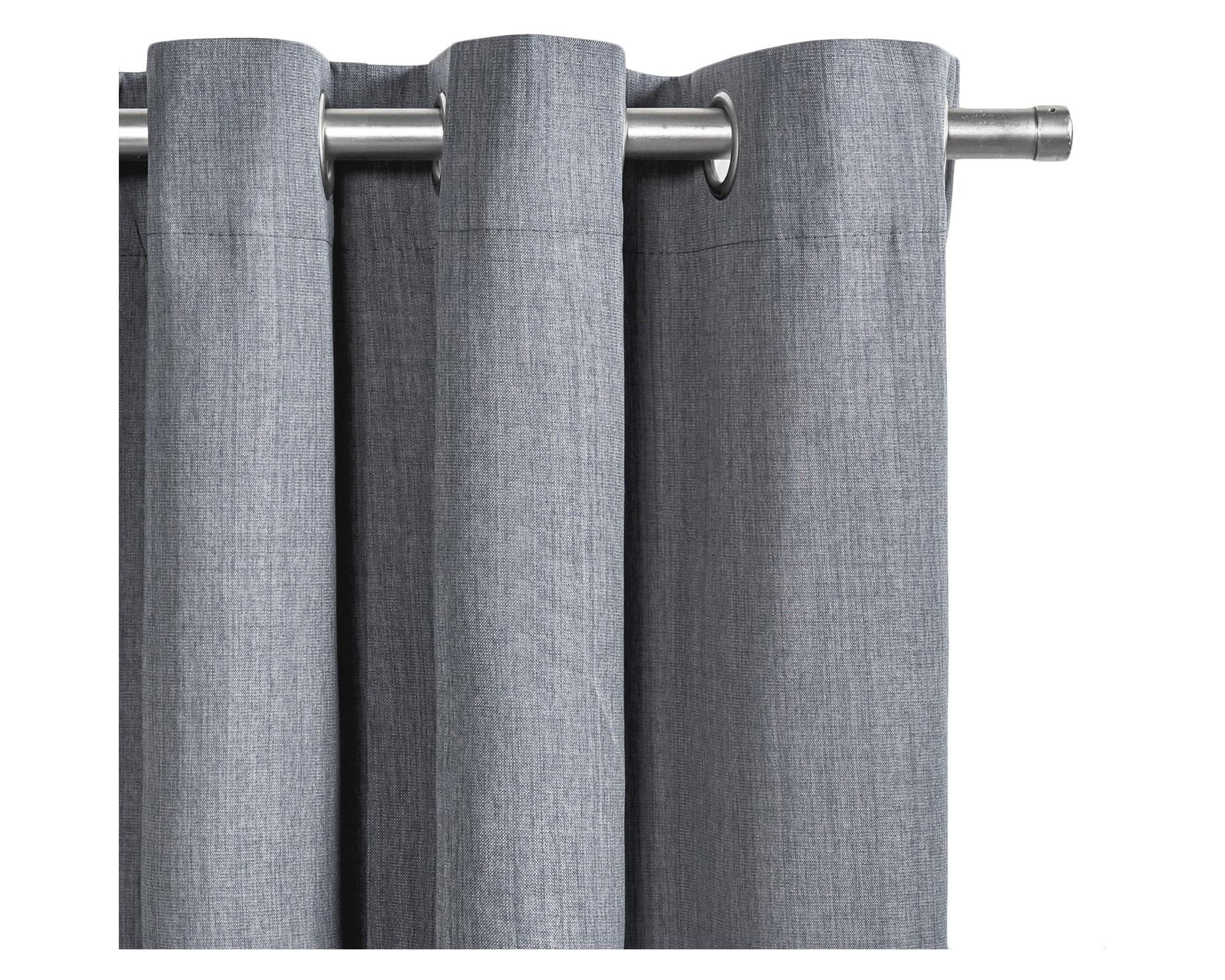 Cortina blackout 230x140 cm Perla gris-0