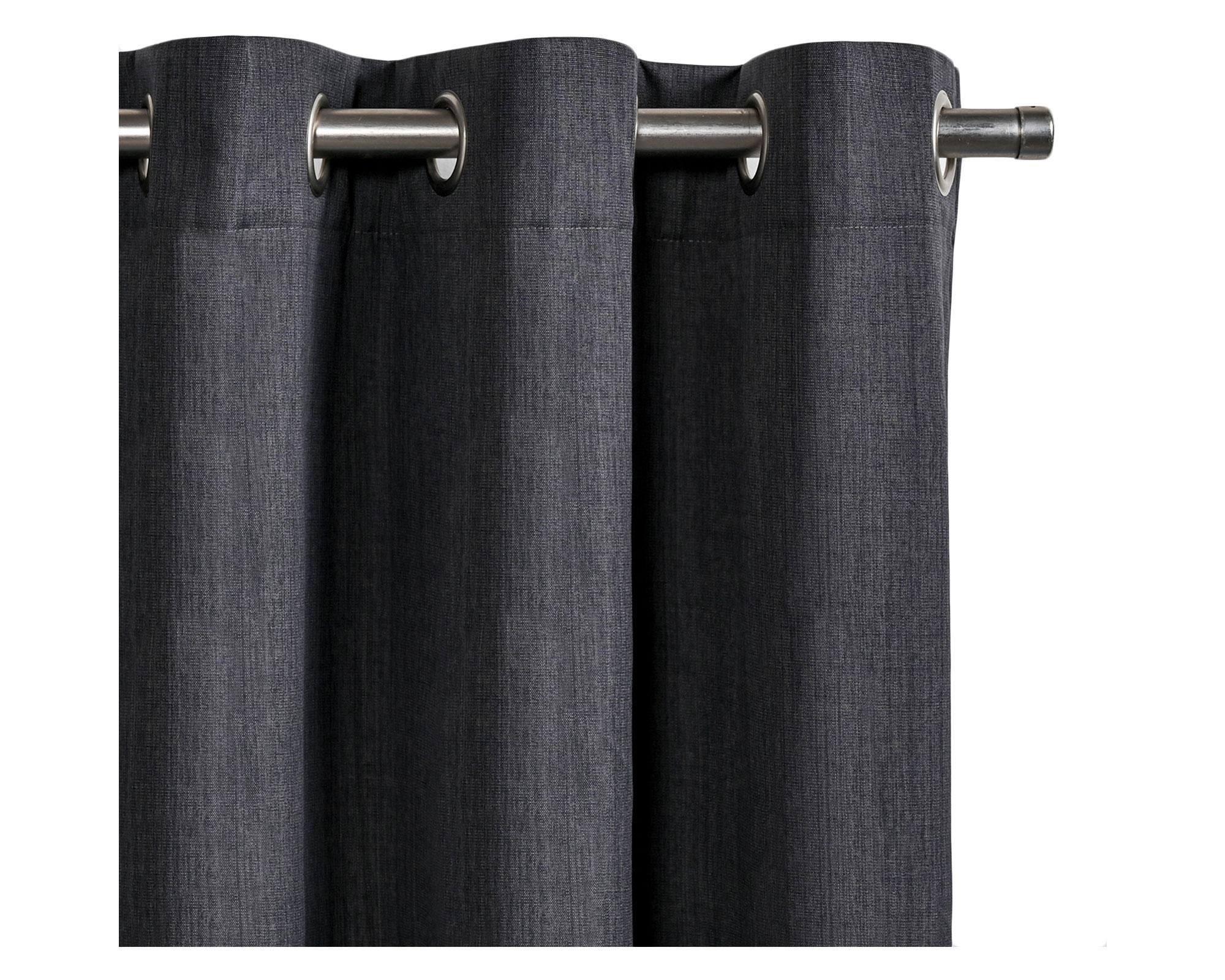 Cortina black out 140x230 cm gris-0