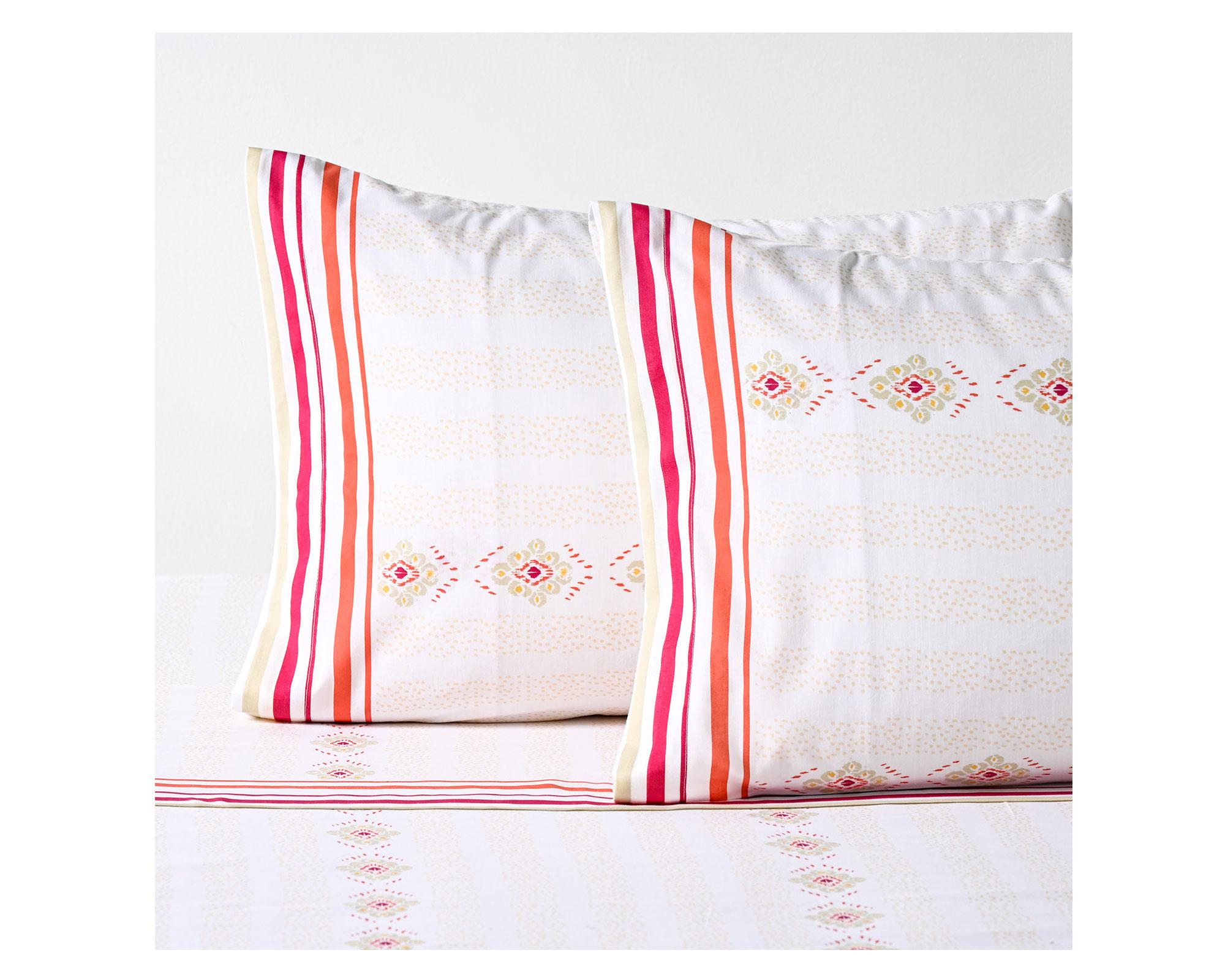 Sábanas 2 plazas 144 Hilos Estampado mandarin-2