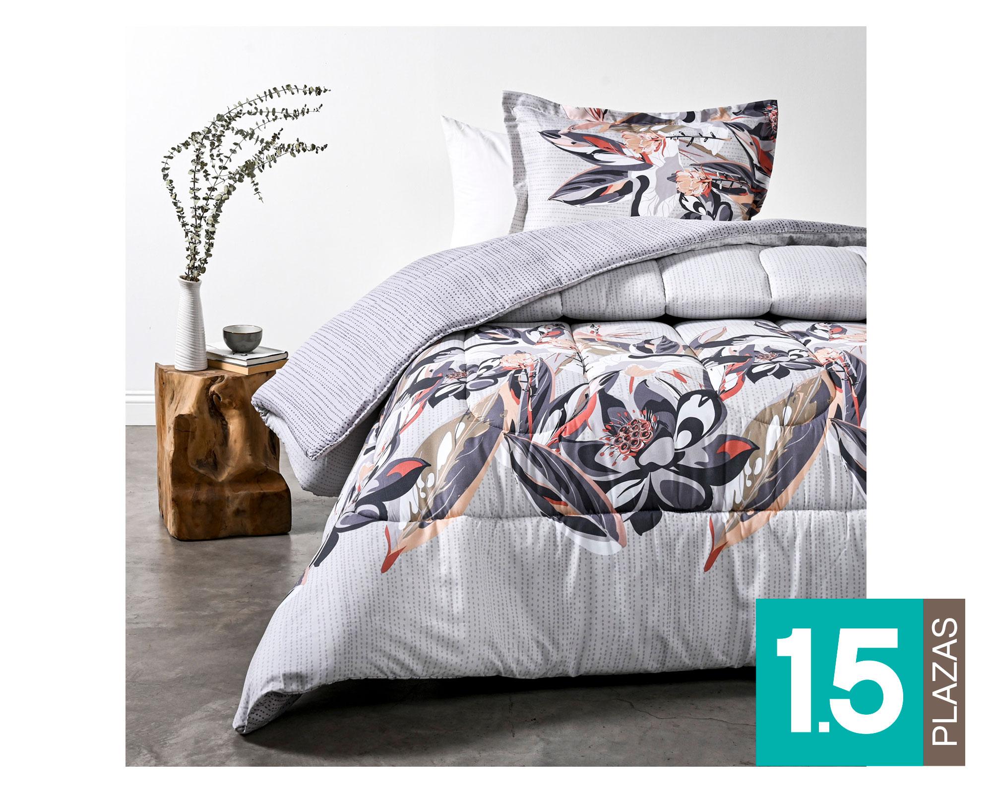 Plumón 1.5 plazas Estampado abbys-0