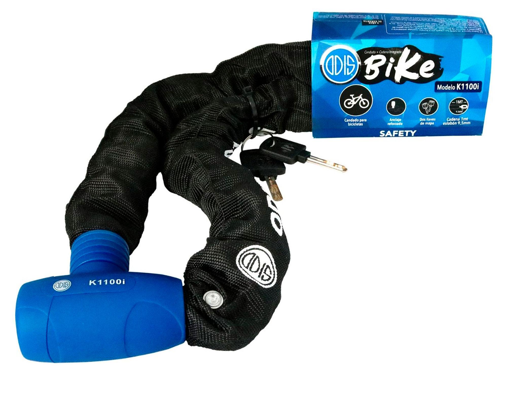 Candado + cadena K1100I azul-1