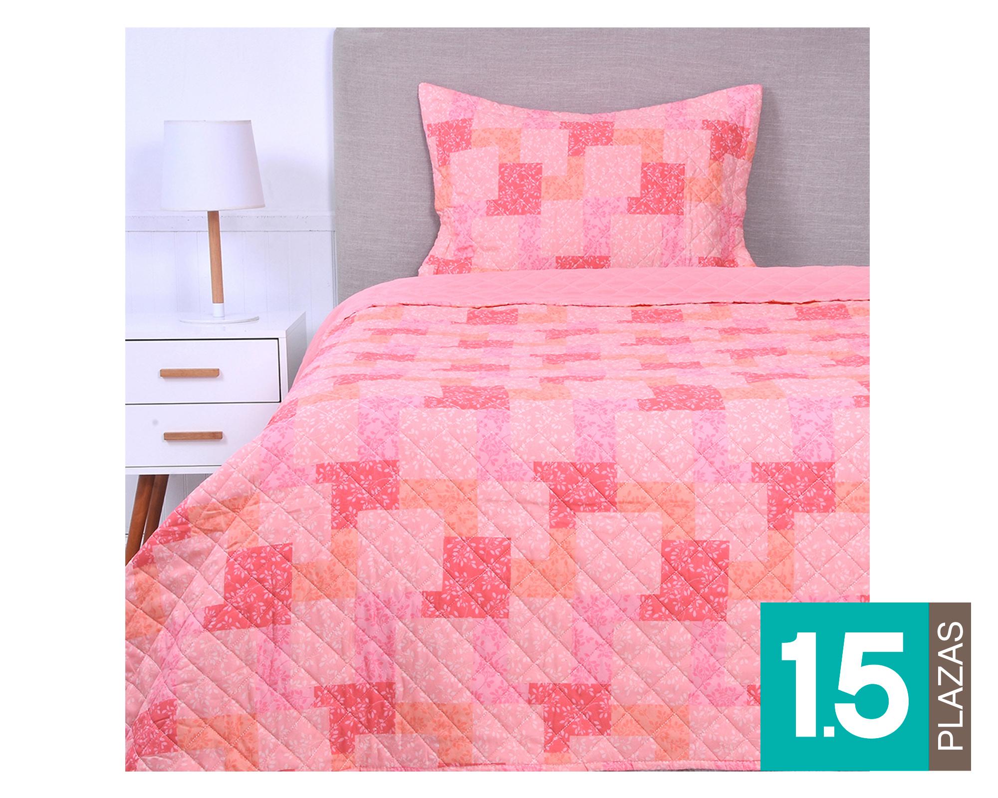 Quilt 1.5 plazas microfibra Virgo-0