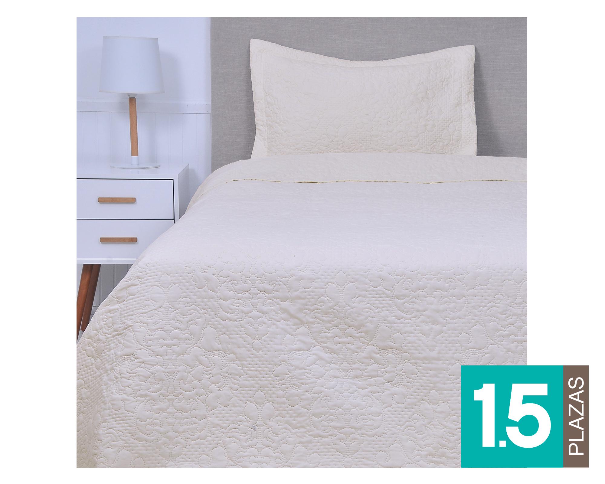 Quilt 1.5 plazas microfibra Portugal-0