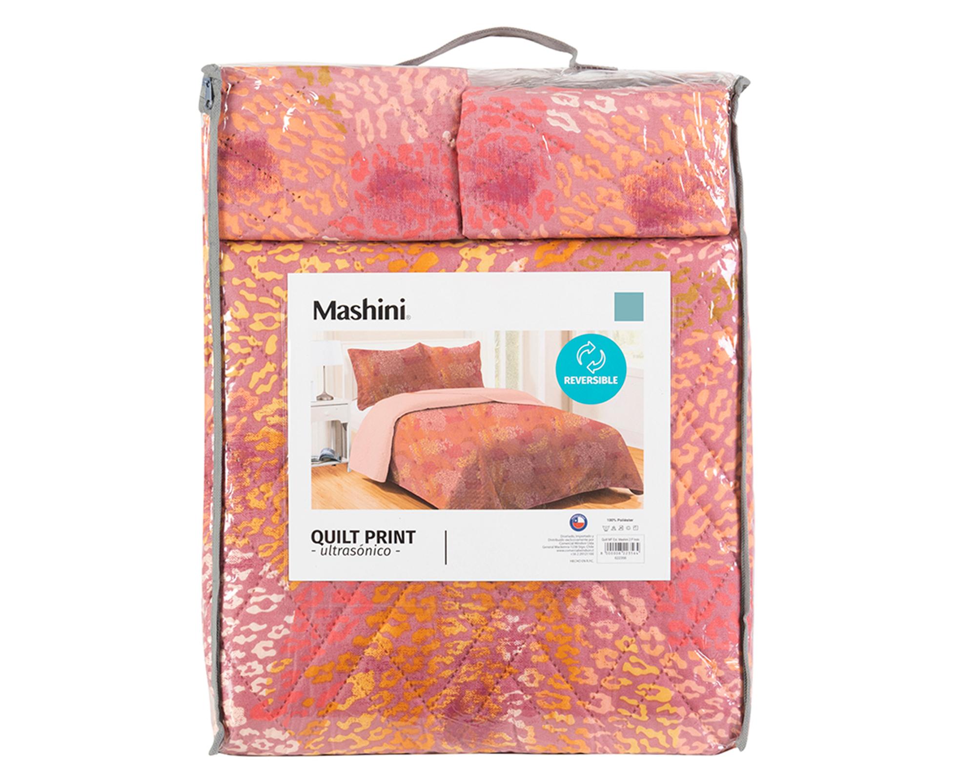 Quilt reversible 2 plazas Indo diseño-2