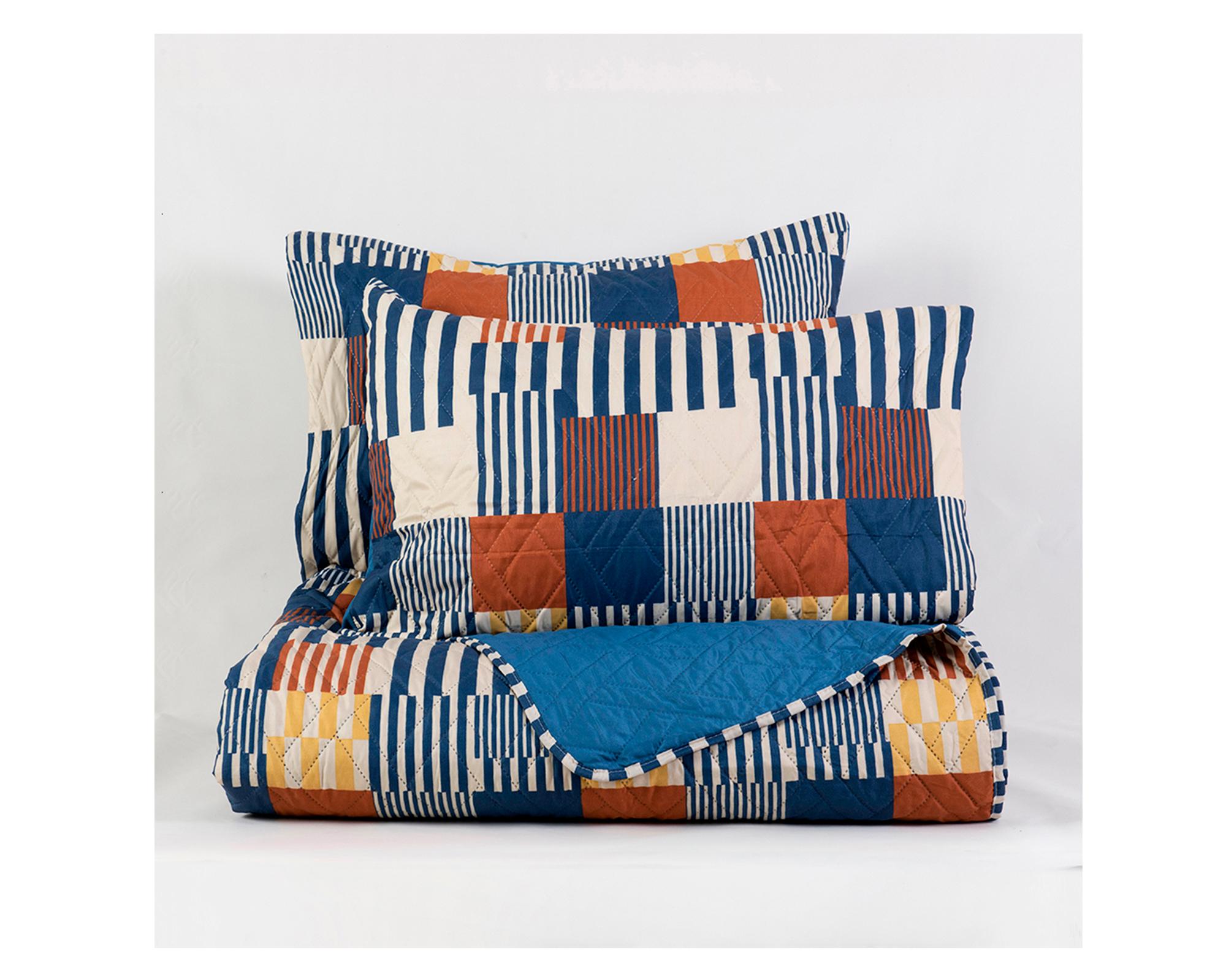 Quilt reversible 2 plazas Ródano diseño-1