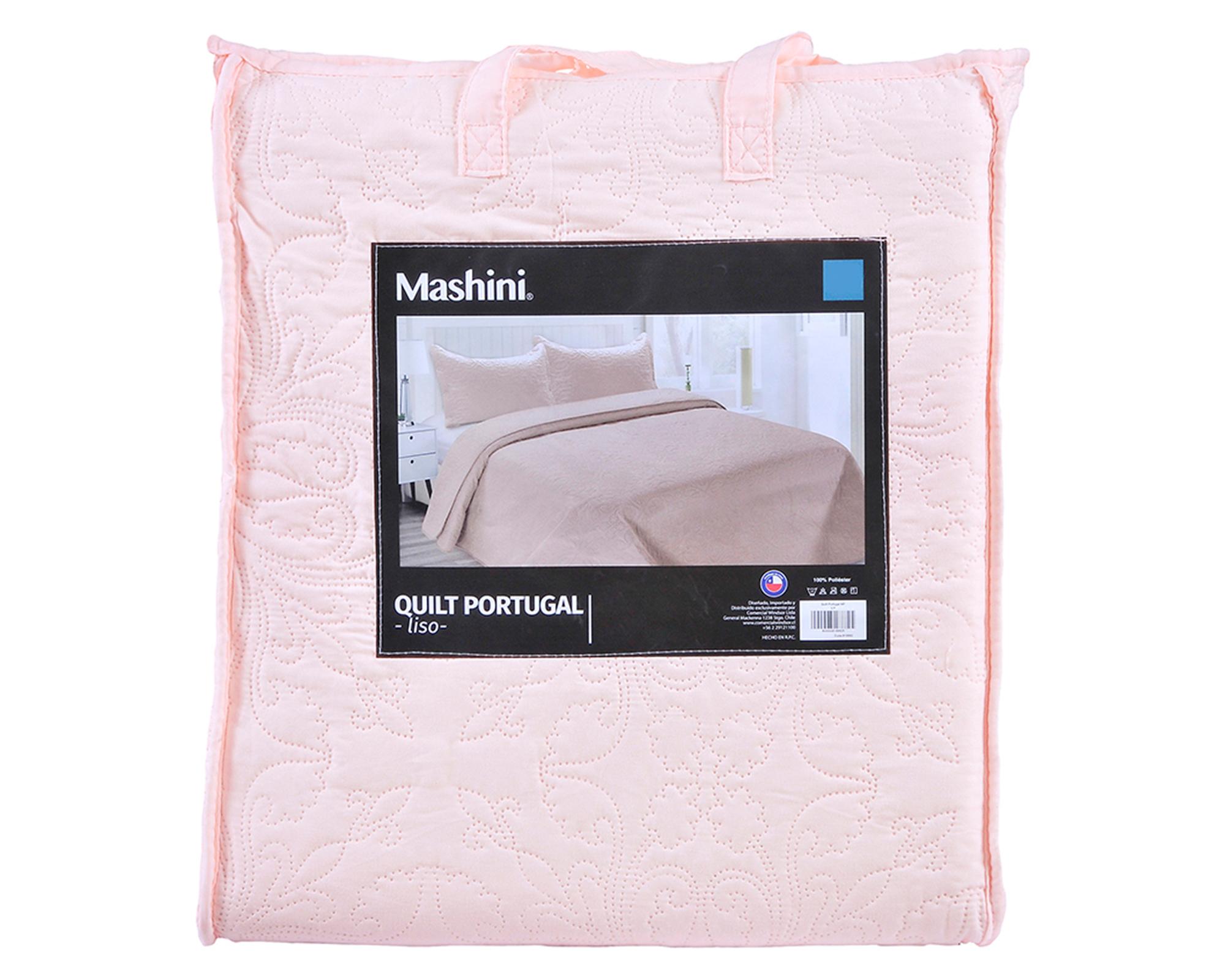 Quilt 1.5 plazas Portugal coral-2