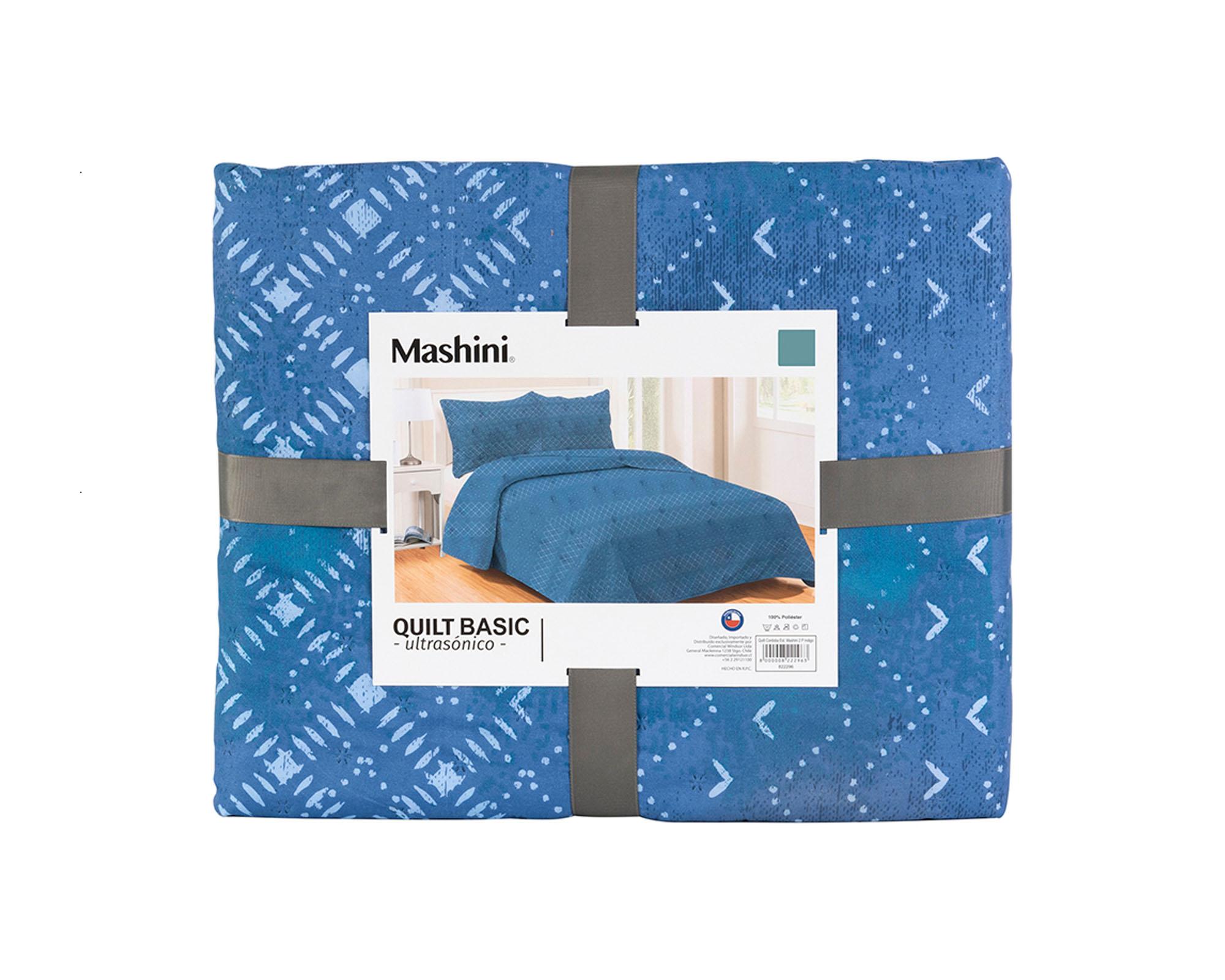 Quilt 1.5 plazas Indigo diseño-2