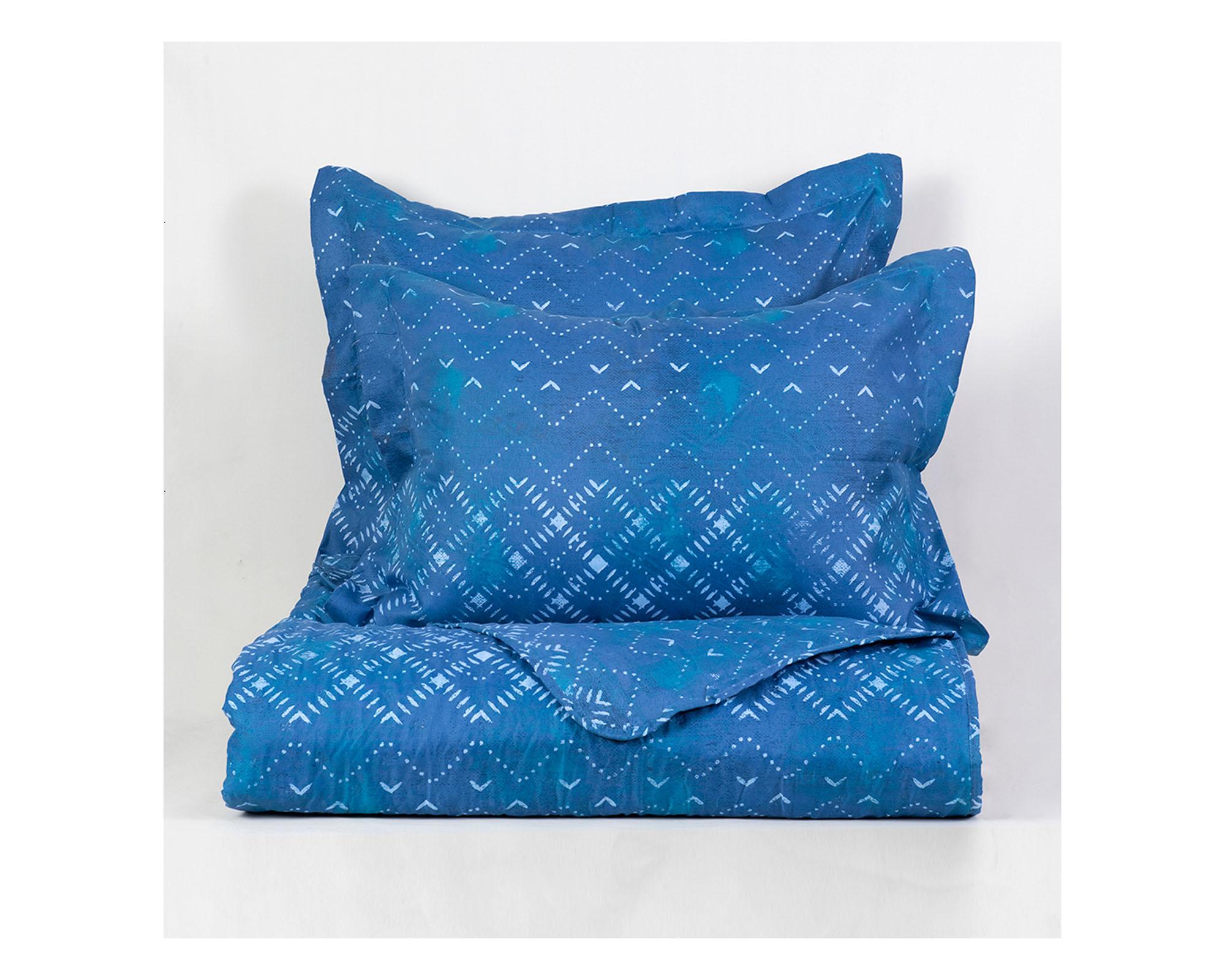 Quilt 1.5 plazas Indigo diseño-1
