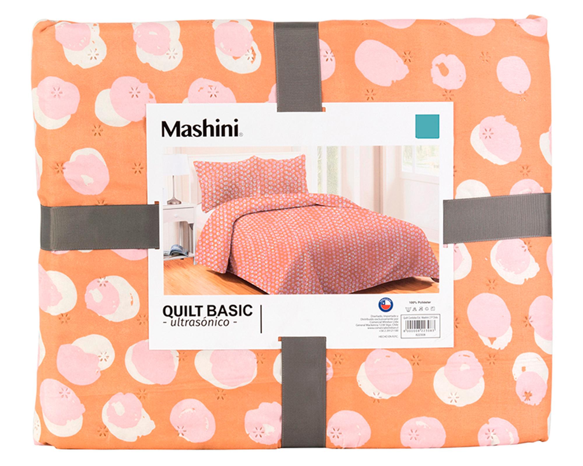 Quilt + sábanas 1.5 plazas Dots-2